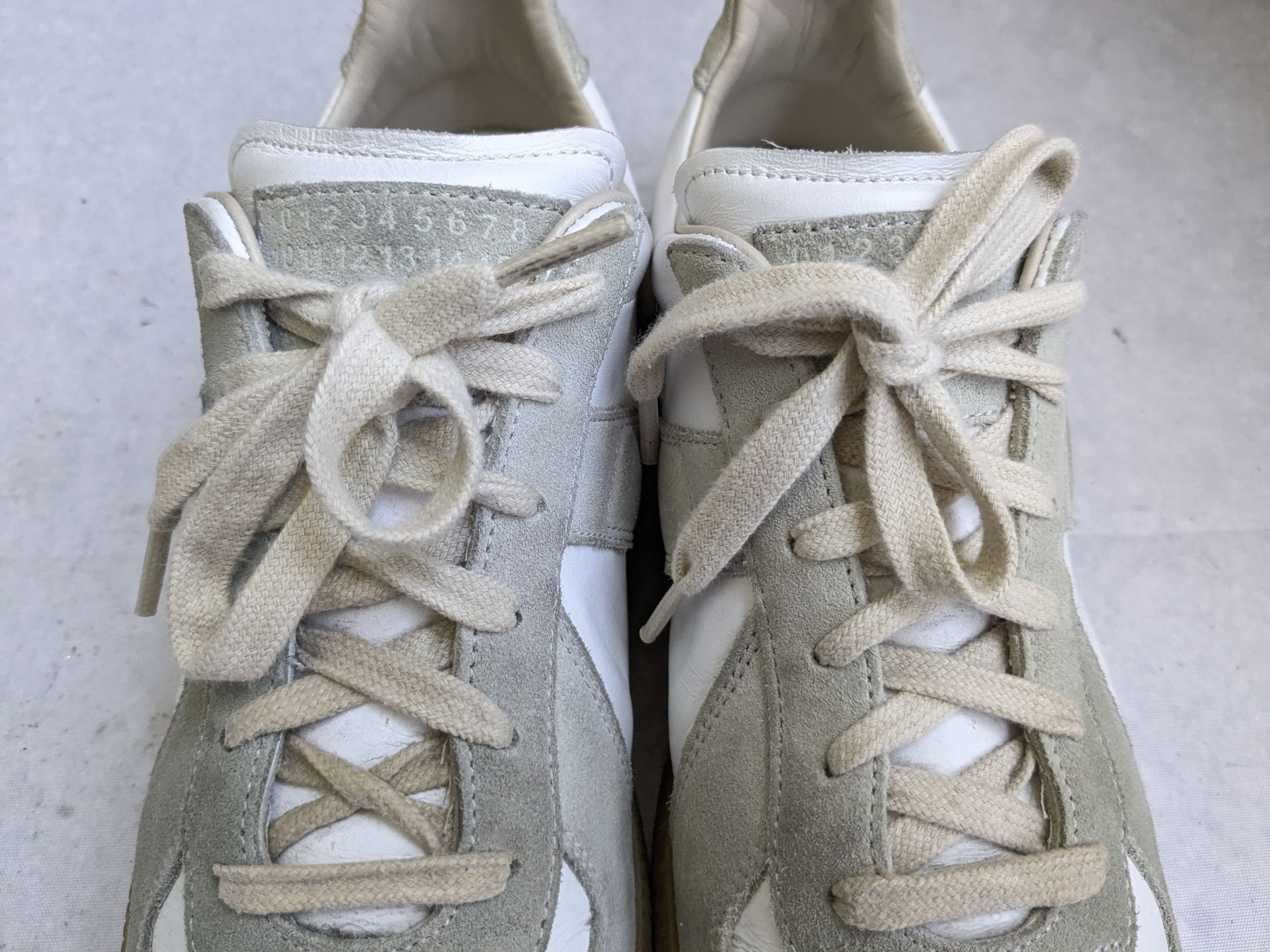 Maison Margiela Maison Margiela Replica GAT Sneakers Gray White 7 40 Low Top Size US 7 / EU 40 - 5 Thumbnail