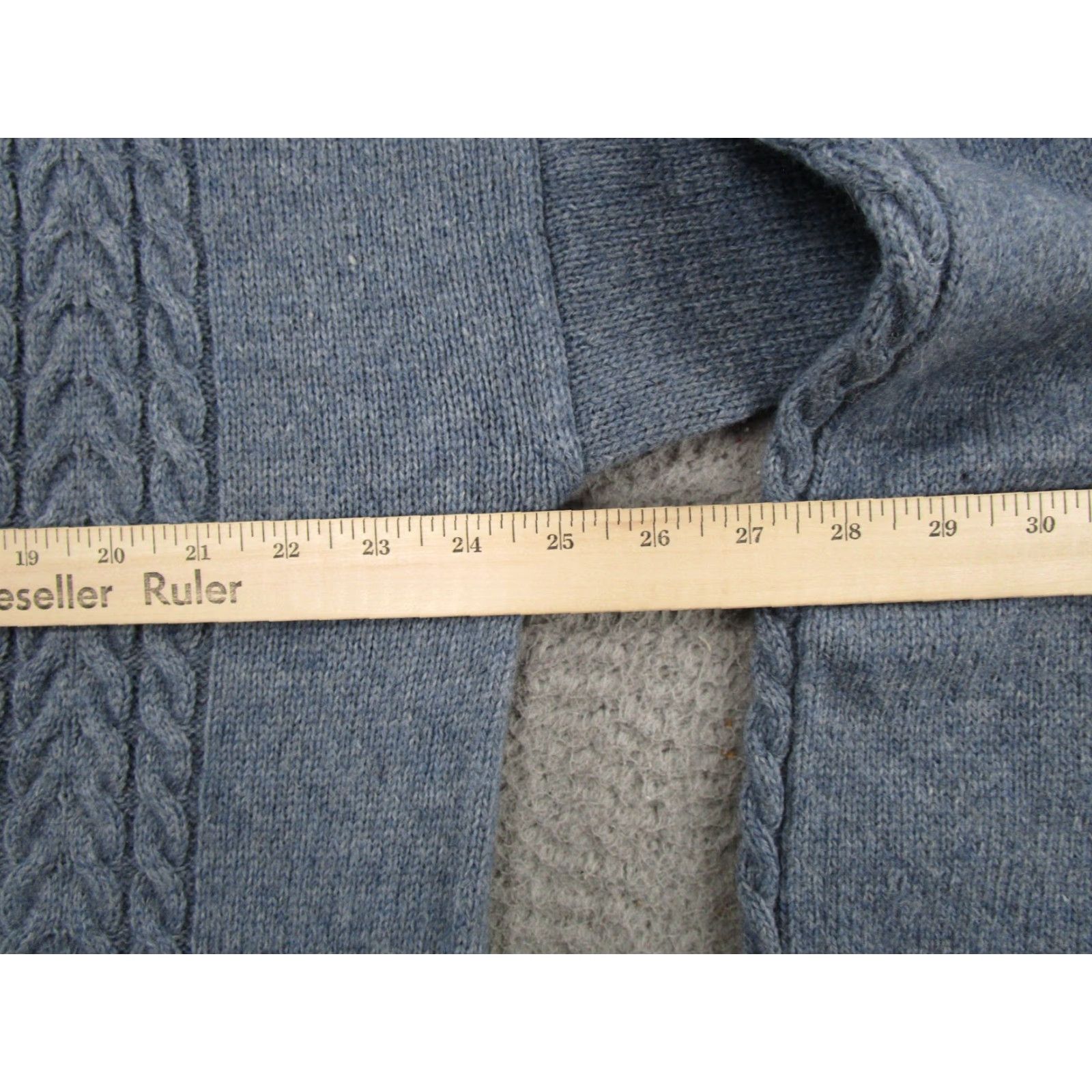 Vintage VINTAGE Manhattan Sports Cardigan Sweater Unisex Adults Blue XL Wool Blend Size L Size US L / EU 52-54 / 3 - 5 Thumbnail