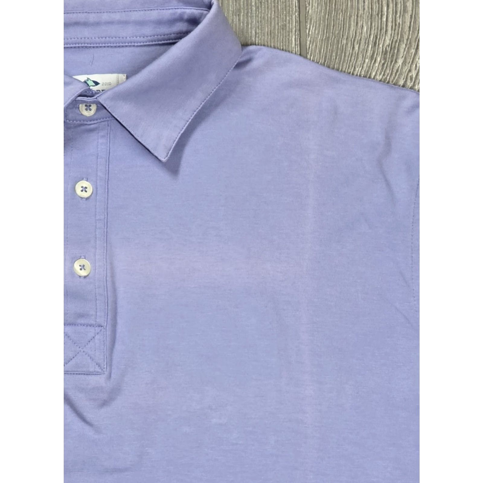 Vintage Fish Hippie Polo Shirt Blue Mens M Short Sleeve Stretch Cotton Blend Size US M / EU 48-50 / 2 - 3 Thumbnail