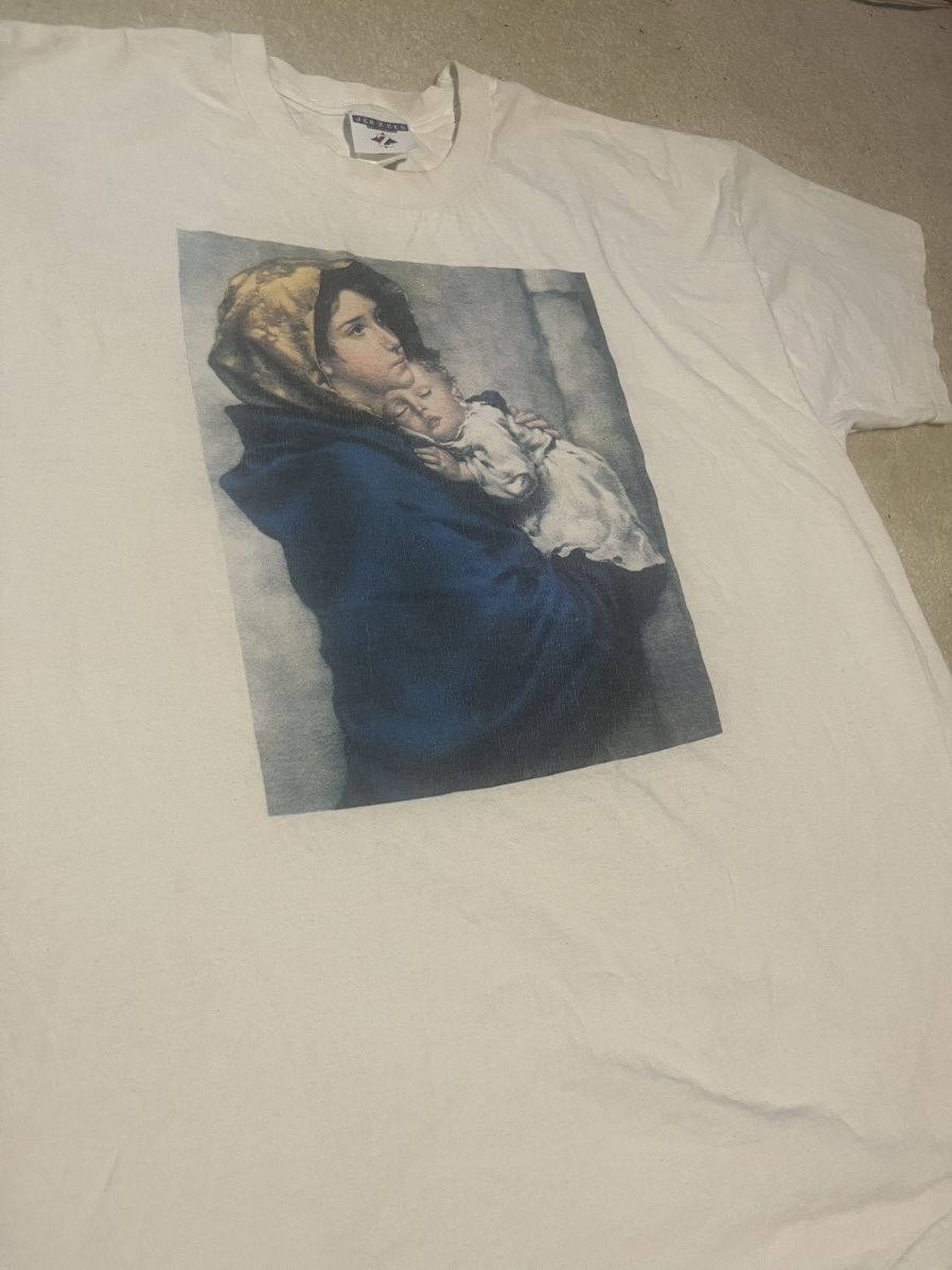 Jerzees Maddonina 90s Rare Pro-life C.A.L.L Activism Tee XL GRAIL1/2 Size US XL / EU 56 / 4 - 2 Thumbnail