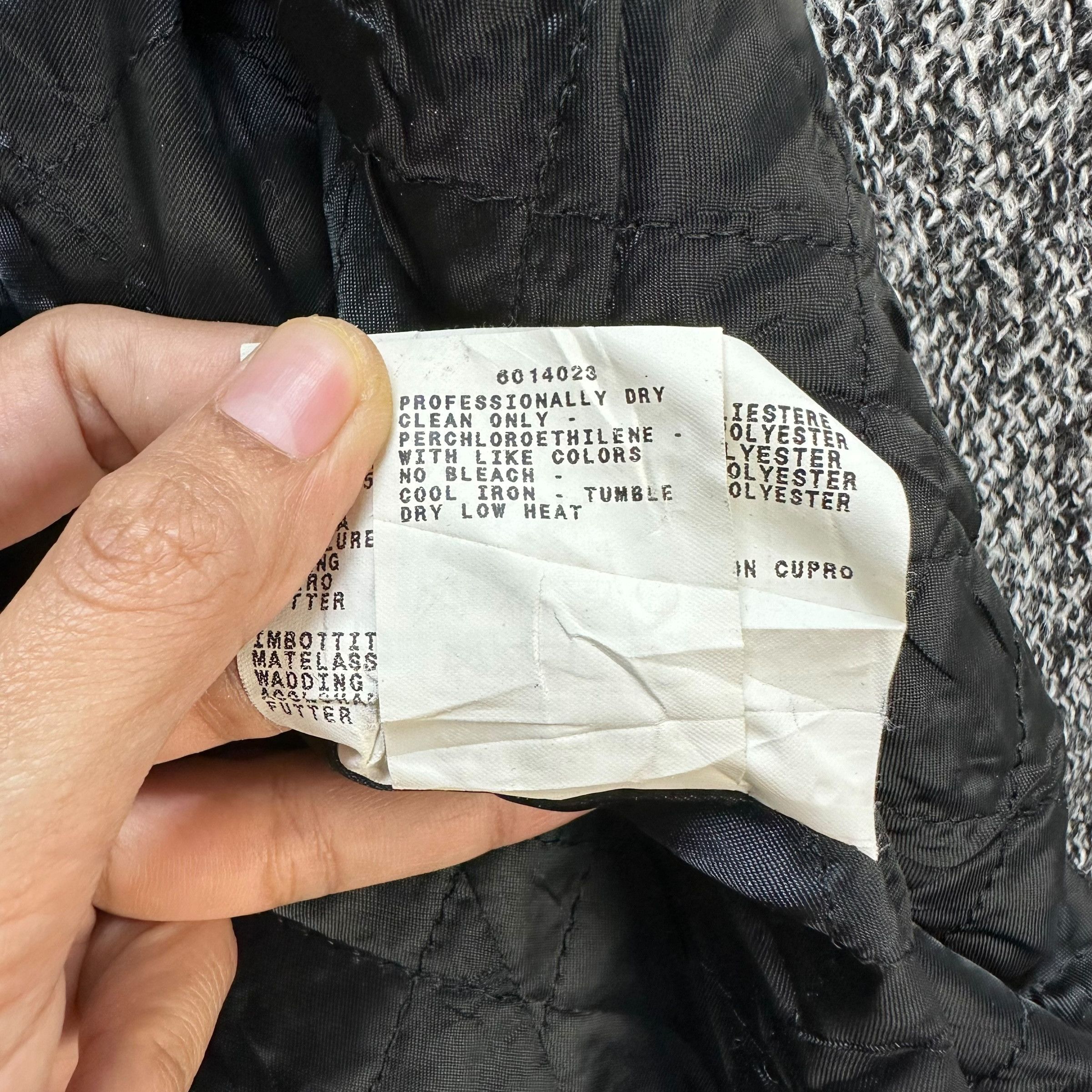 MAX&Co. MAX & CO active Tweed Long Coat Jacket #A53-1222 Size XS / US 0-2 / IT 36-38 - 12 Thumbnail