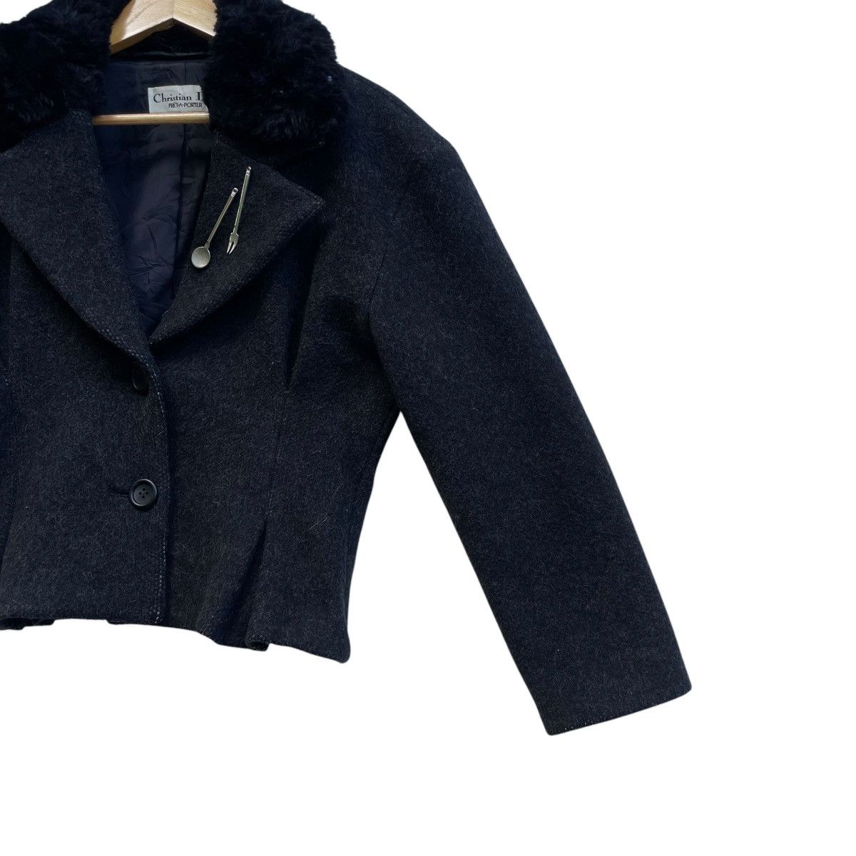 Christian Dior Monsieur 💥Vintage Christian Dior Pret A Porter Jacket Size M / US 6-8 / IT 42-44 - 3 Thumbnail