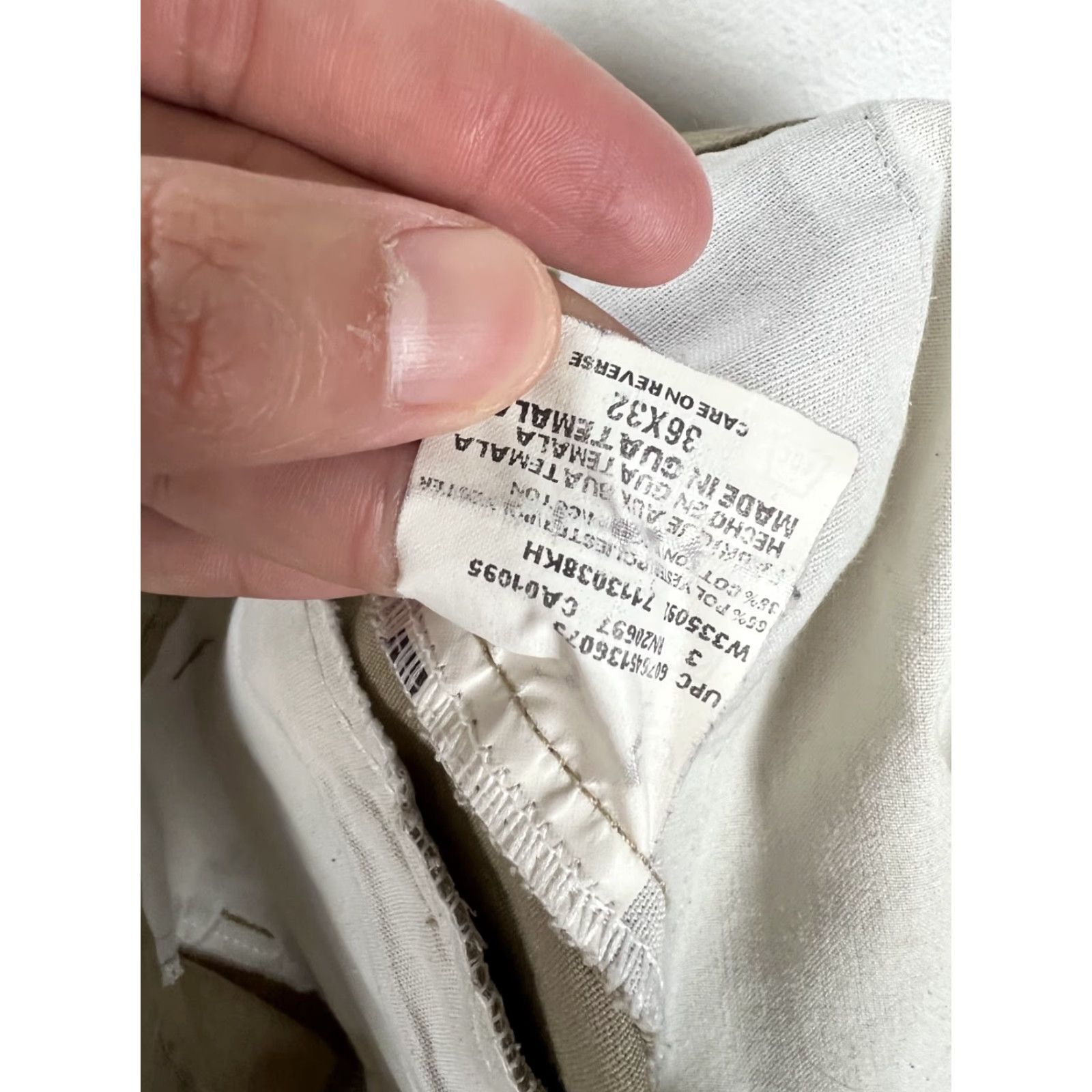 Dickies Dickies Cargo Pants Mens 36x32 Tan Khaki Cotton Blend Work Worker Cargo Pants Size US 36 / EU 52 - 7 Thumbnail