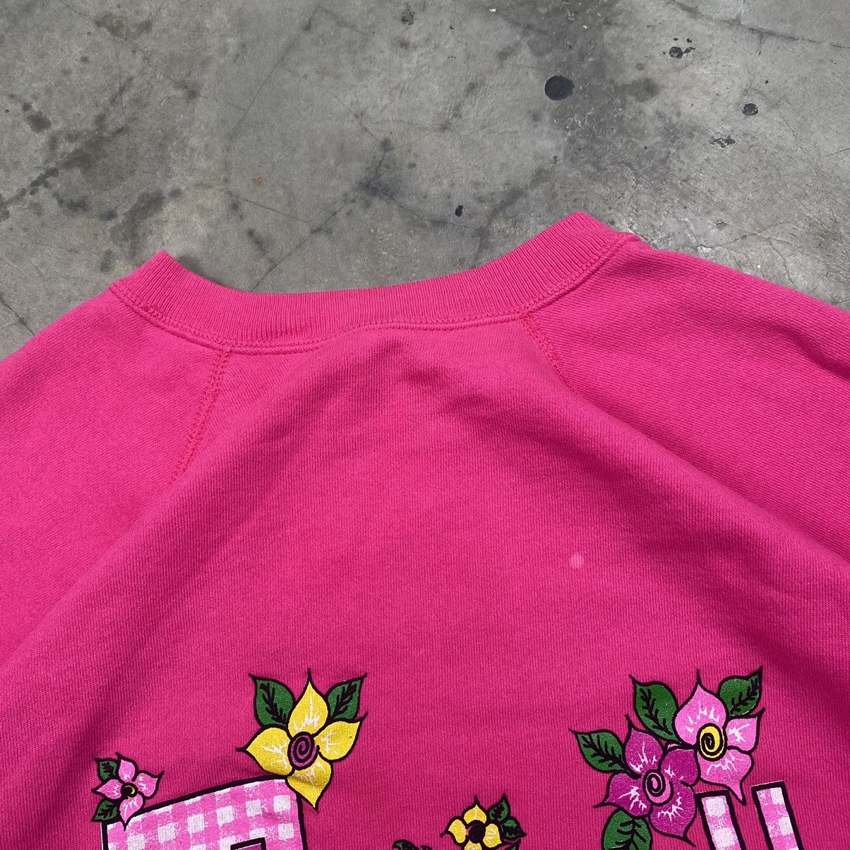 Vintage 90s Hawaii Floral Crewneck Size US XL / EU 56 / 4 - 5 Thumbnail