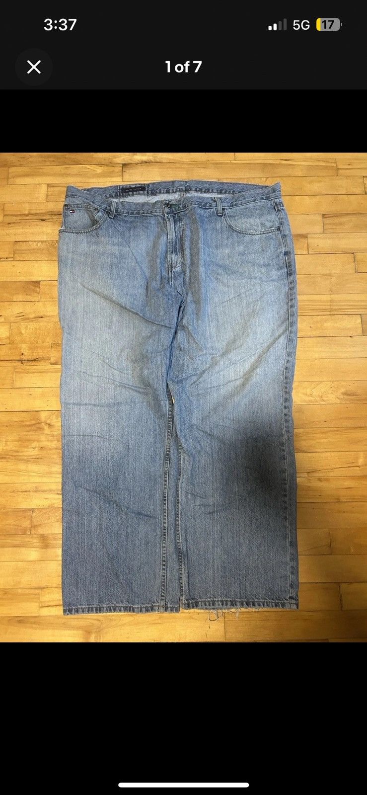 Tommy Hilfiger Tommy Hilfiger Vintage Baggy Jeans 44x30 Men’s Y2K Size US 44 / EU 60 - 2 Thumbnail