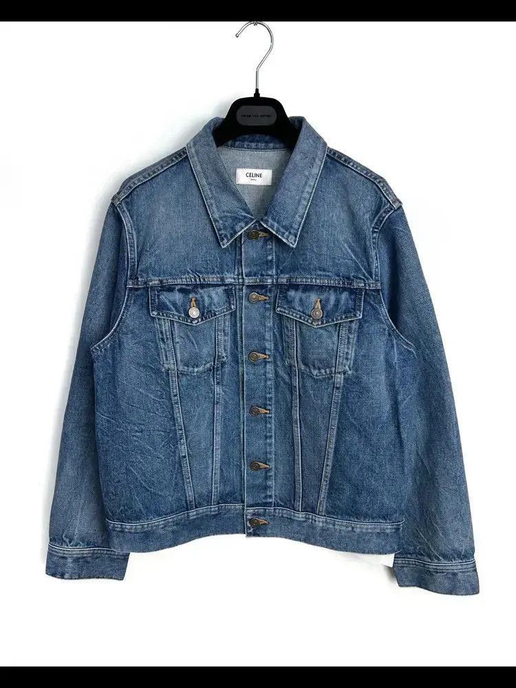 Celine Celine 19AW Shawn Kuruneru Denim Jacket-2505 Size US L / EU 52-54 / 3 - 3 Thumbnail
