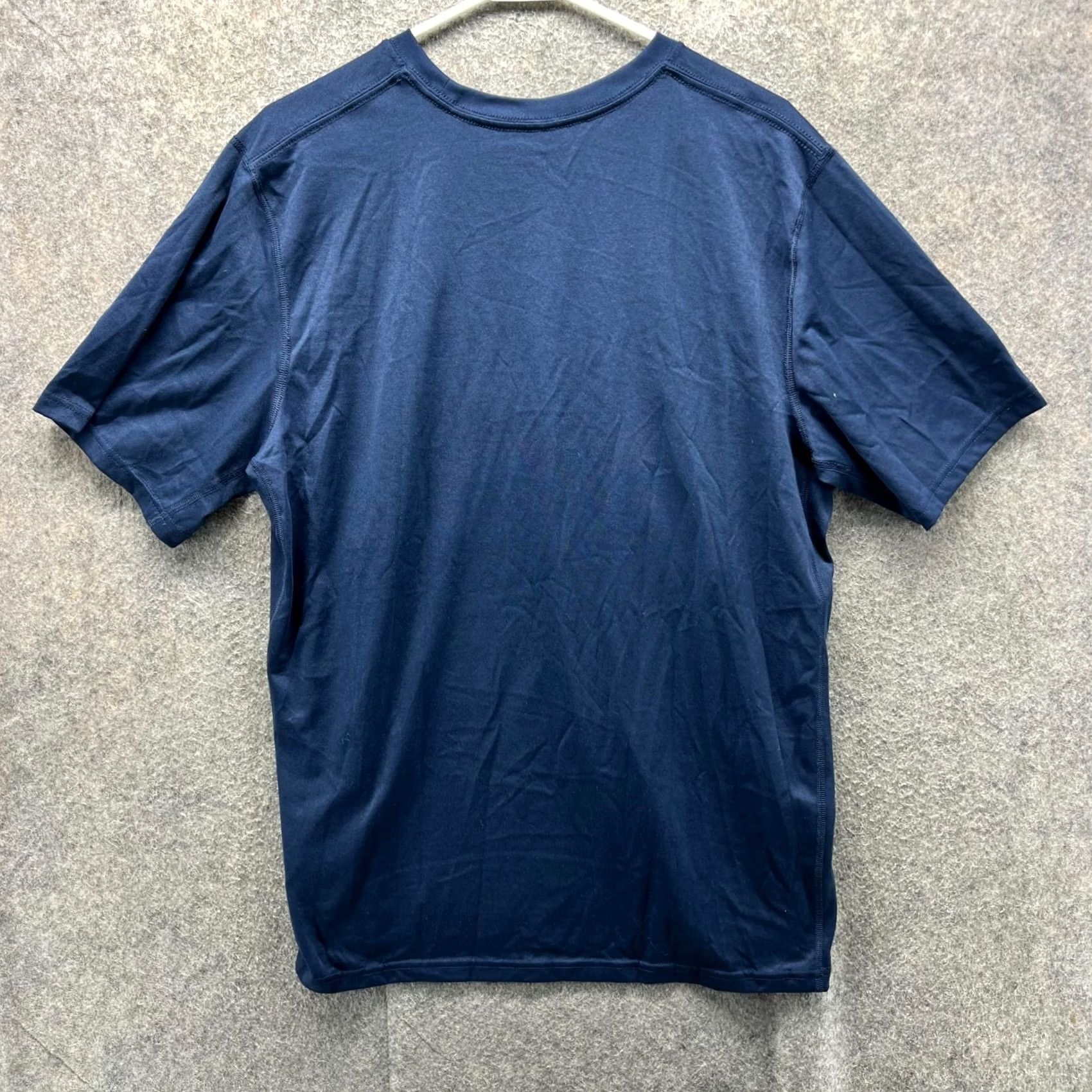 Nike VINTAGE Nike Shirt Mens Large Blue Crewneck Dri-Fit Athletic Jersey Running Crewneck Clothing Nike Dri-FIT Logo All Seasons Mens Vintage Body Size US L / EU 52-54 / 3 - 2 Thumbnail