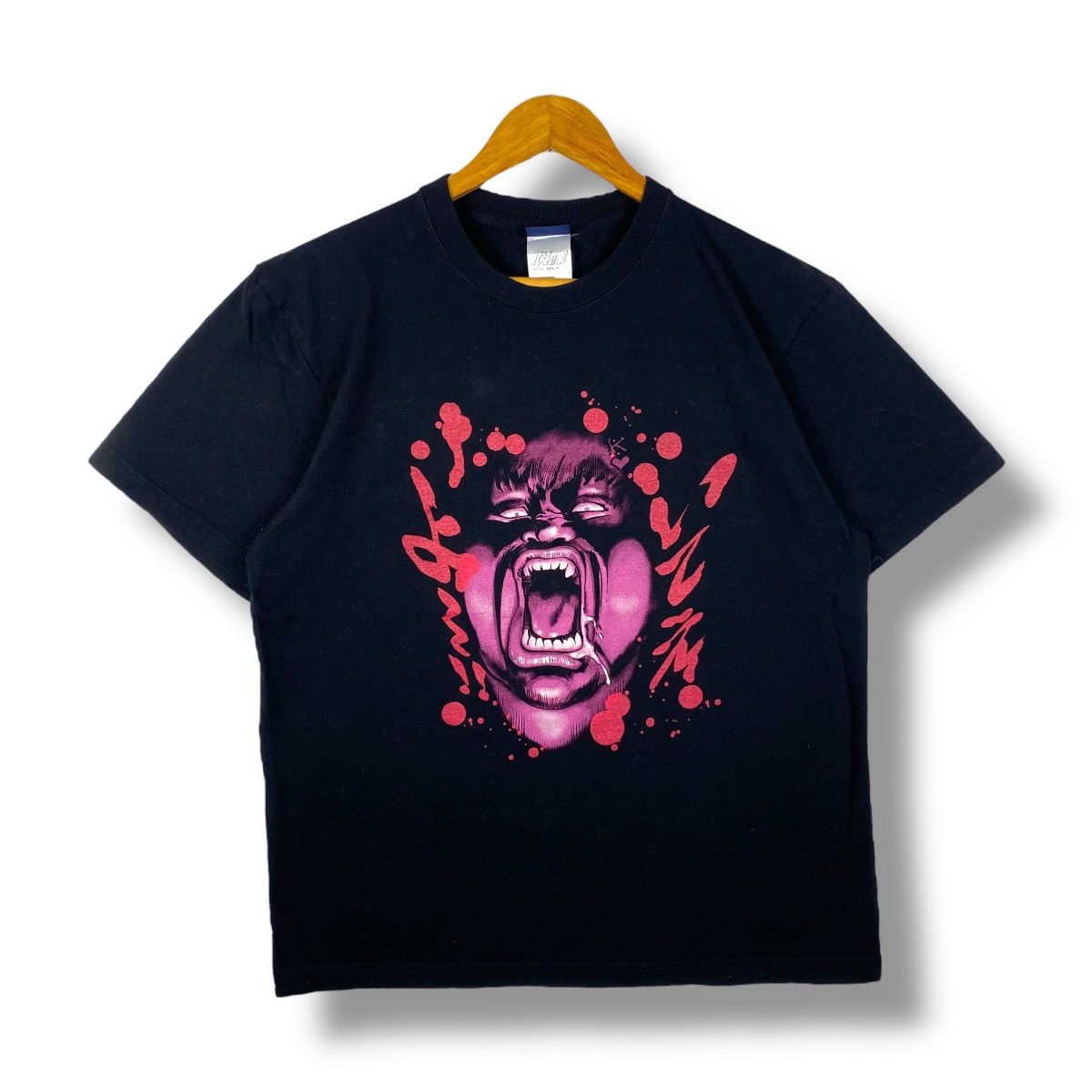 Anime × Vintage Vintage FIST OF THE NORTH STAR Heart Anime Cospa Tee Shirt Size US L / EU 52-54 / 3 - 1 Thumbnail