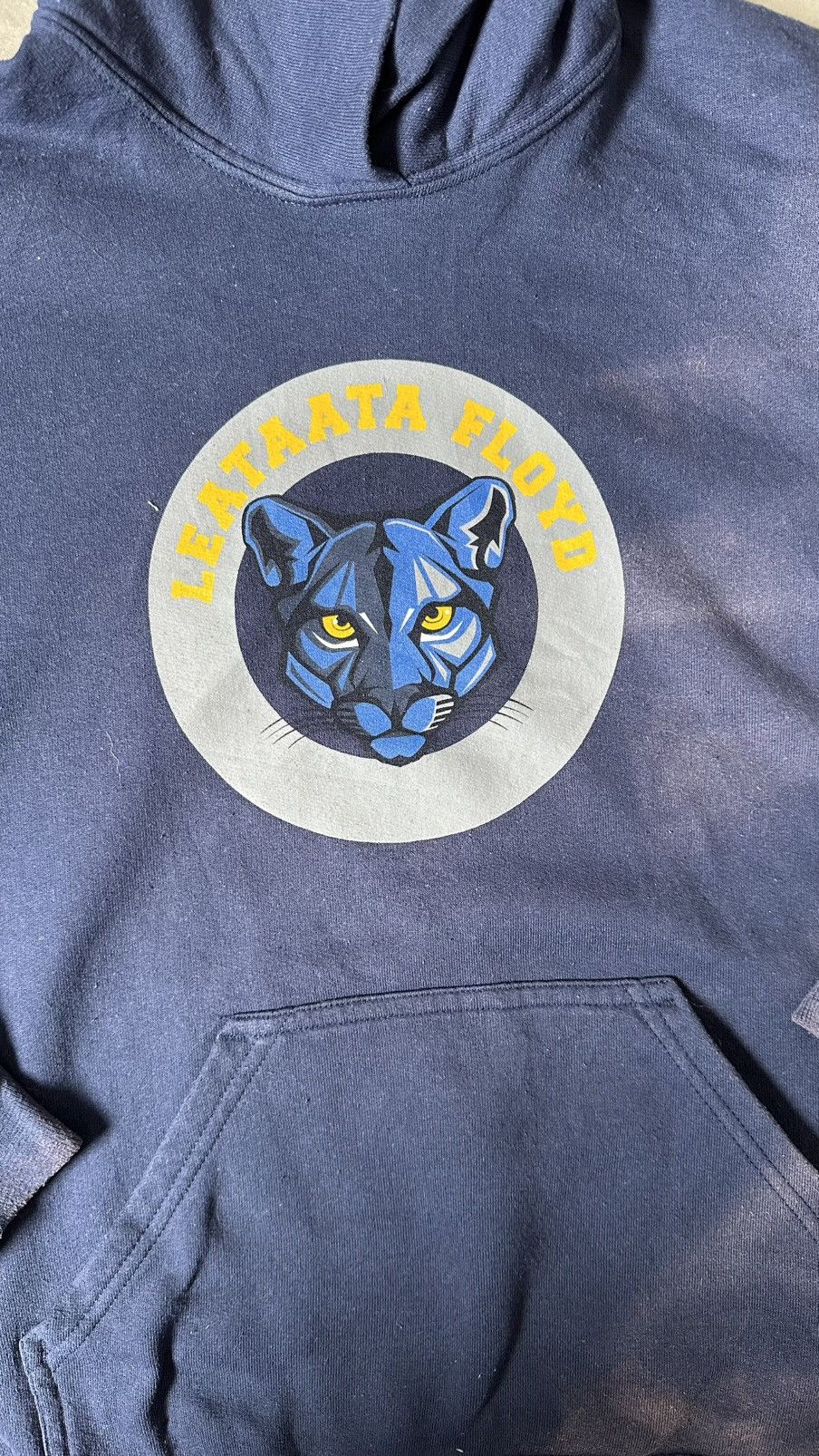 Vintage VINTAGE SUNFADED LEATATA FLOYD MLB FOUNDATION HOODIE Size US S / EU 44-46 / 1 - 2 Thumbnail