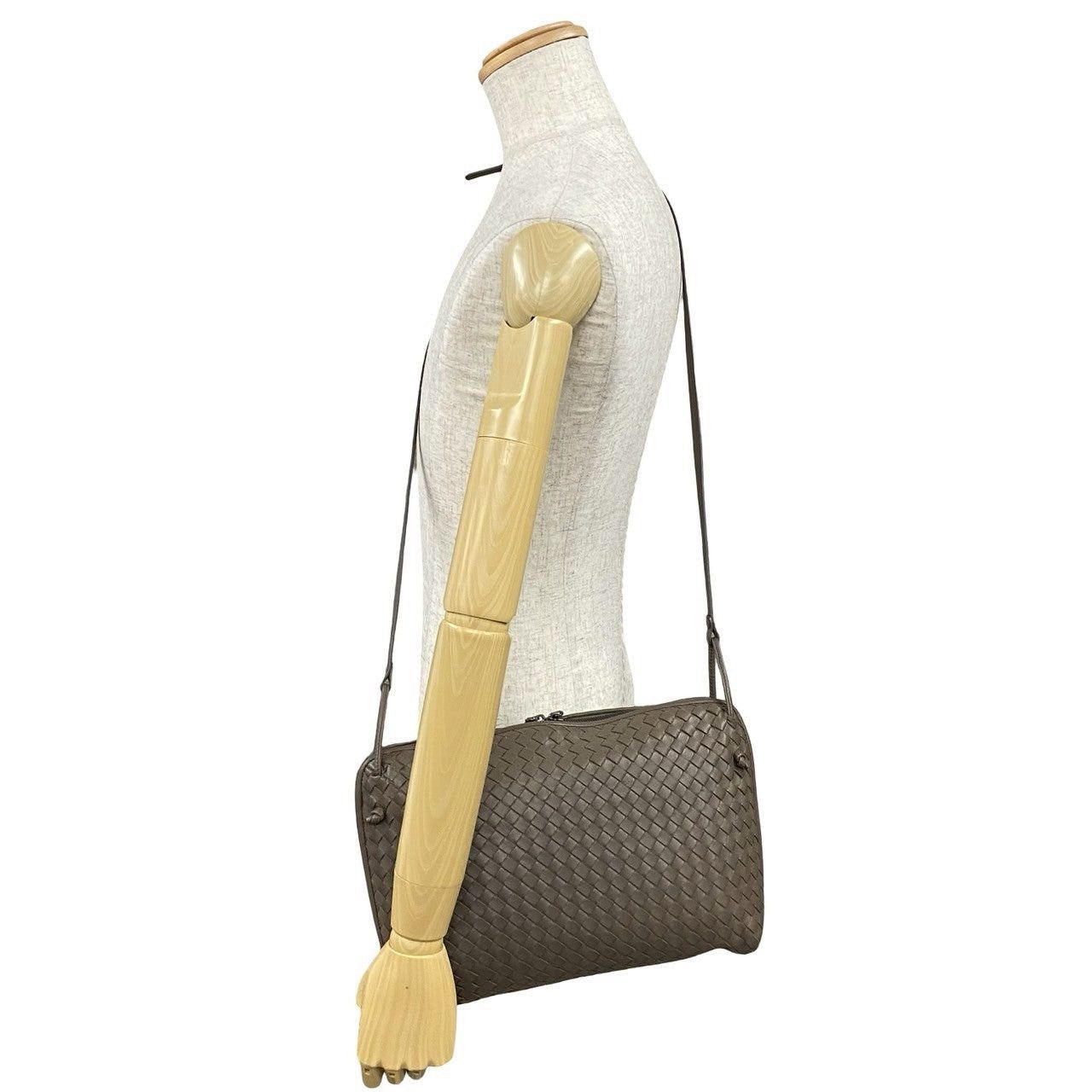 Bottega Veneta Bottega Veneta Shoulder Bag Brown Leather Size ONE SIZE - 1 Thumbnail