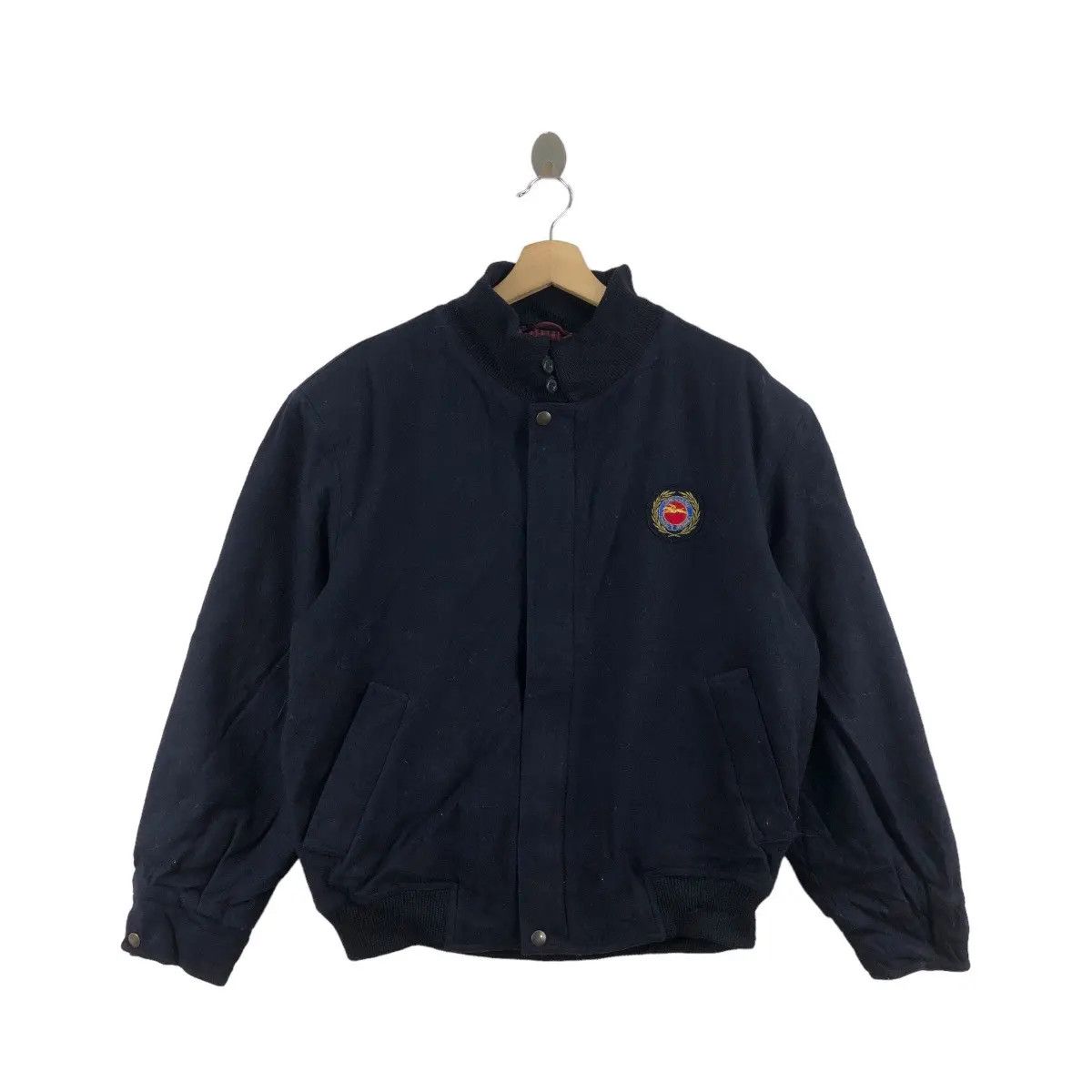 Longchamp Vintage 80’ LONGCHAMP PARIS Made In Italy Bomber Jacket Size US L / EU 52-54 / 3 - 1 Thumbnail