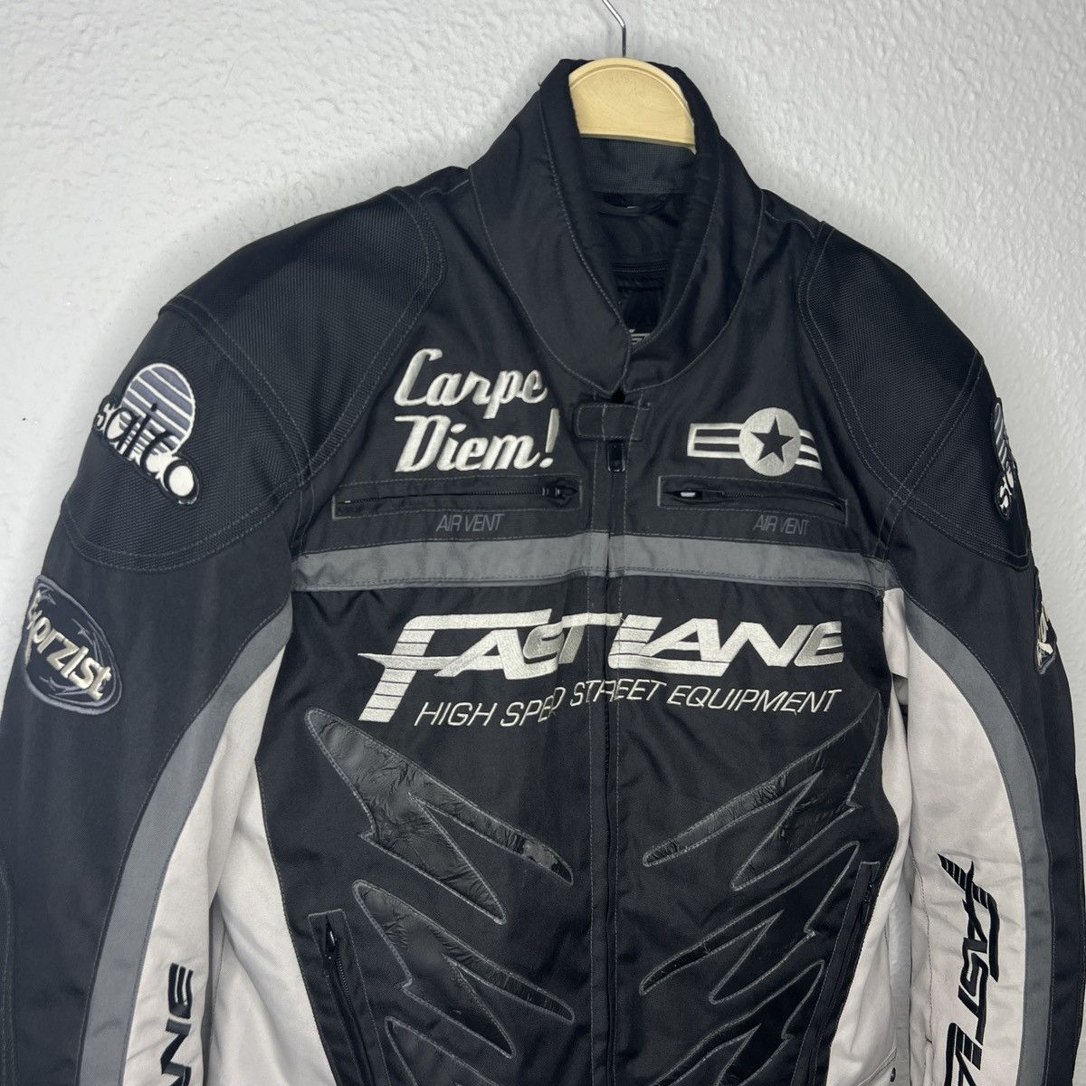 Other Vintage Marlboro Style Fast Lane Racing Jacket 90s Size US M / EU 48-50 / 2 - 5 Thumbnail