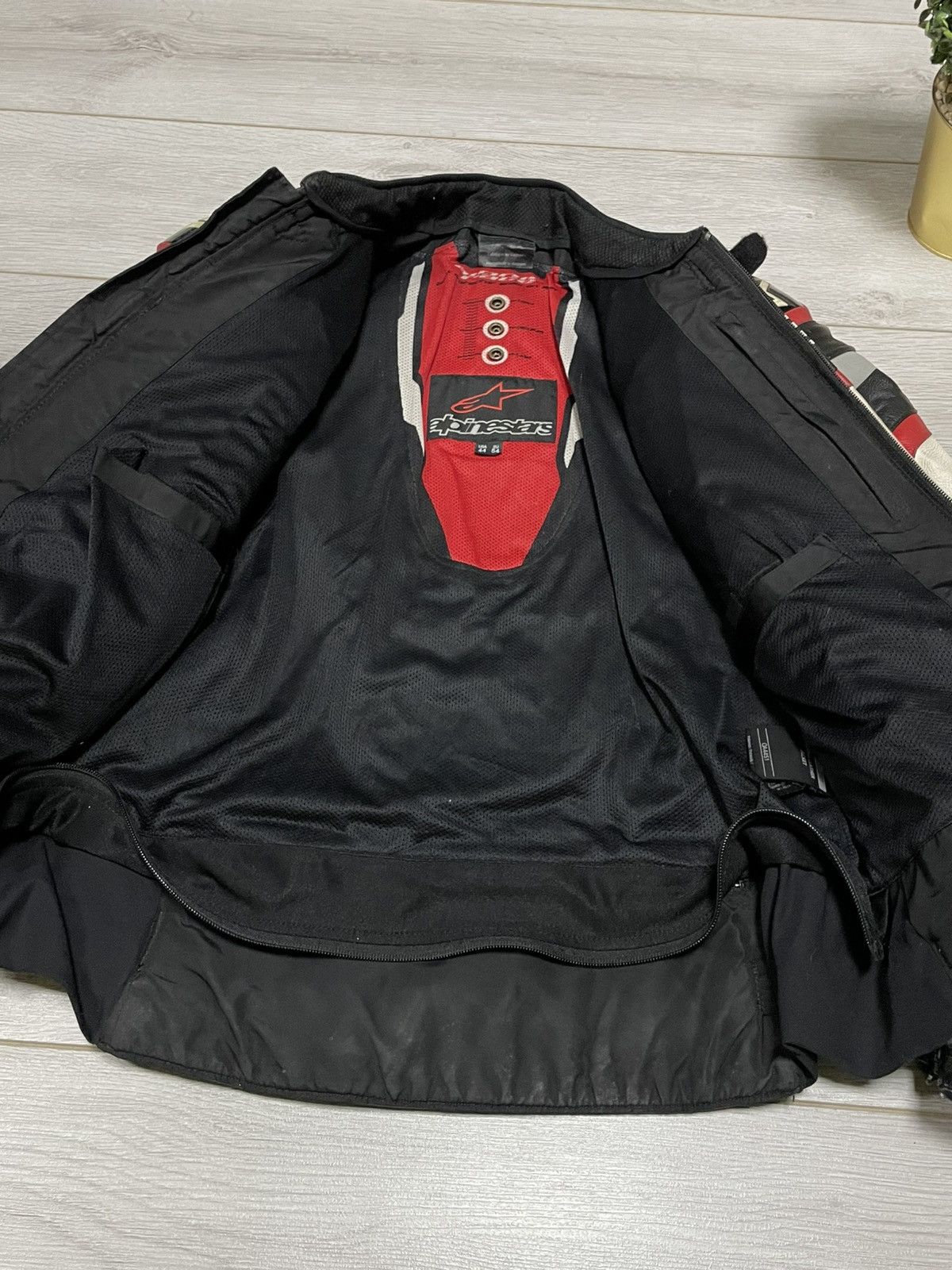 Alpinestars Alpinestars leather jacket big jacket protect lined Size US S / EU 44-46 / 1 - 7 Thumbnail