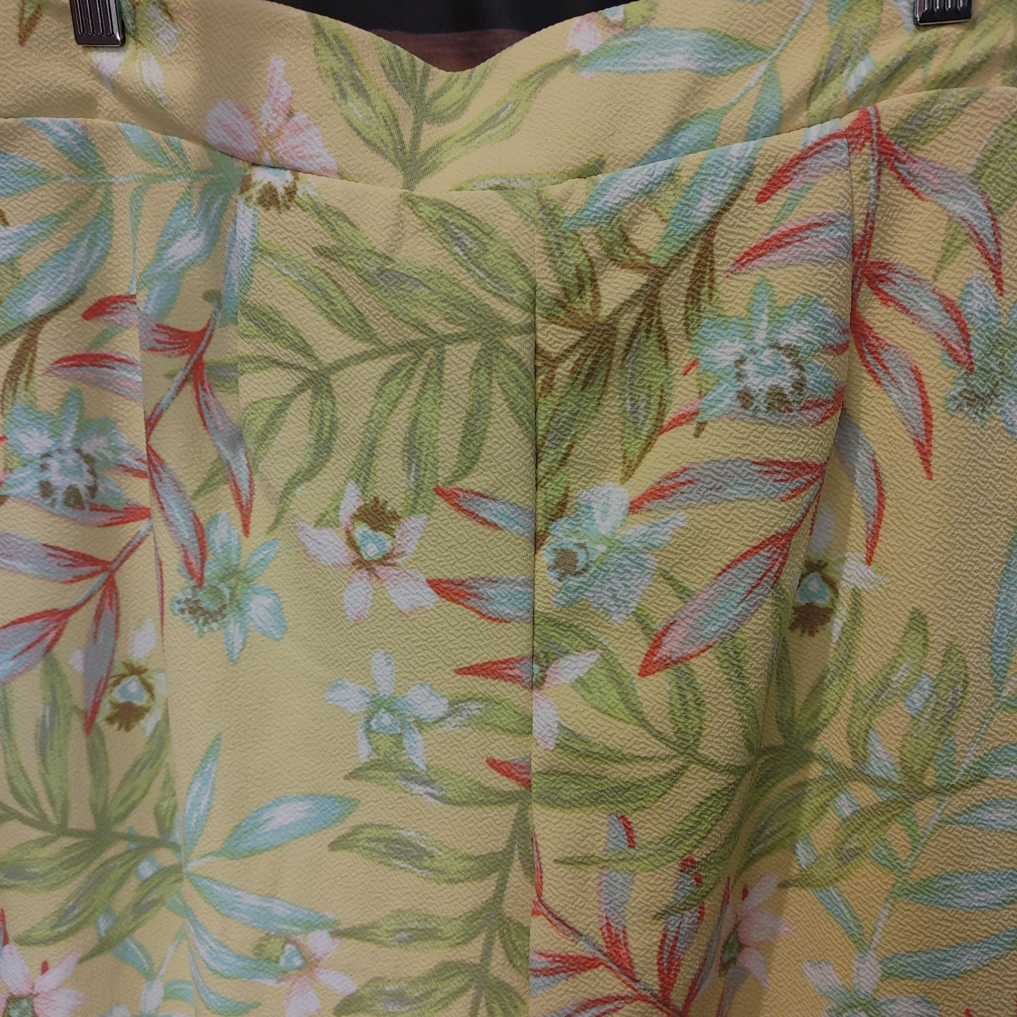 Other NO BO | No Boundaries Women's Yellow Floral Lounge Pants XXL Size 40" / US 18 - 3 Thumbnail