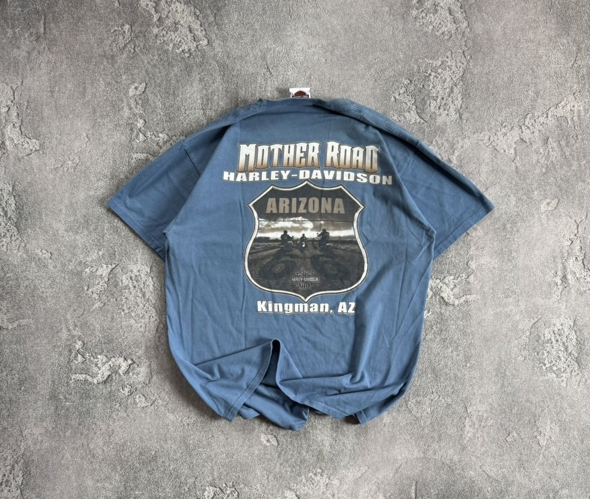 Harley Davidson × Vintage Harley Davidson Mother Road Arizona vintage tee T-shirt polo Size US M / EU 48-50 / 2 - 1 Thumbnail
