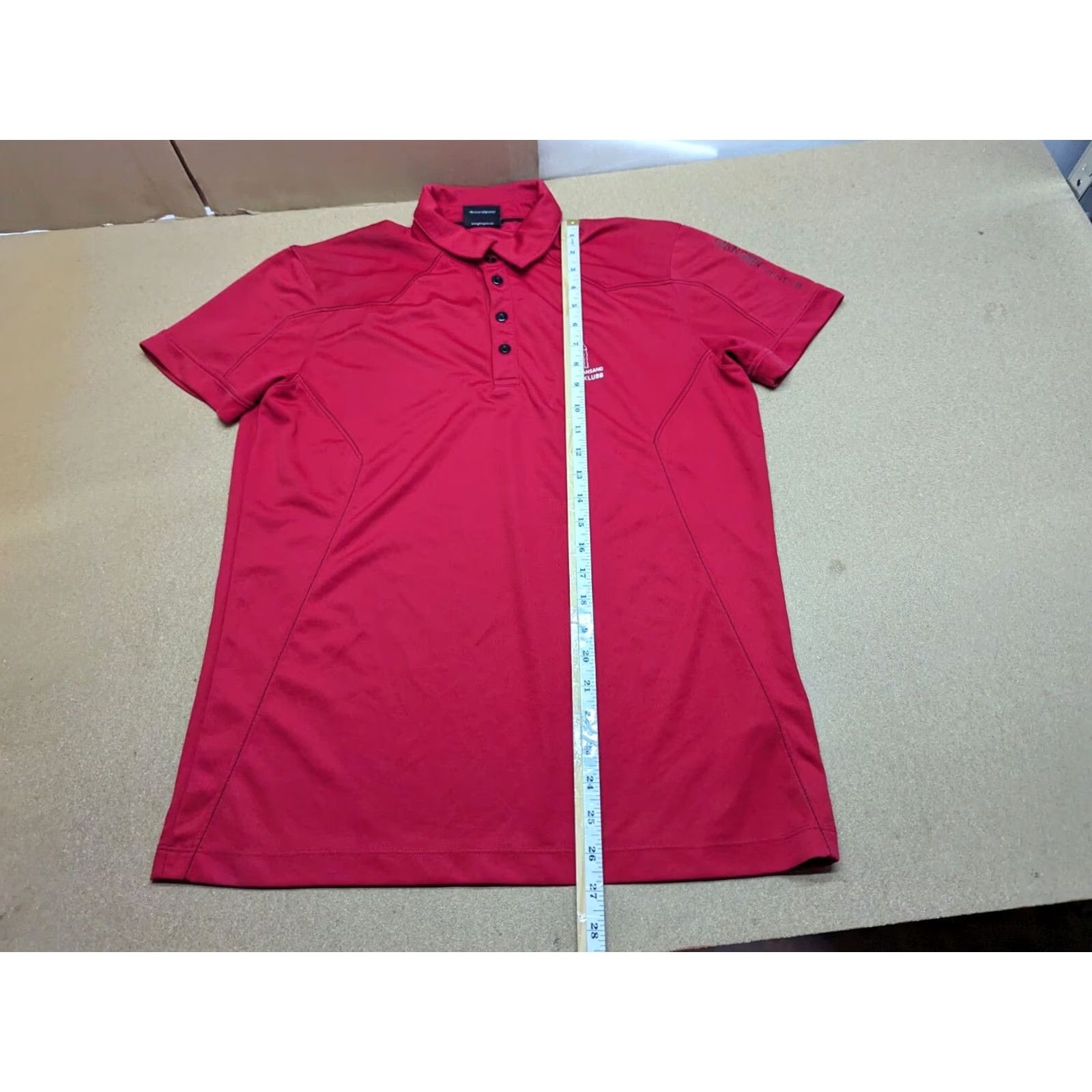 Galvin Green Galvin Green Mens Red Polo Shirt Size M Golf Ventil8 Quick Dry Shirt Mens Red Polo Shirt Size US M / EU 48-50 / 2 - 6 Thumbnail