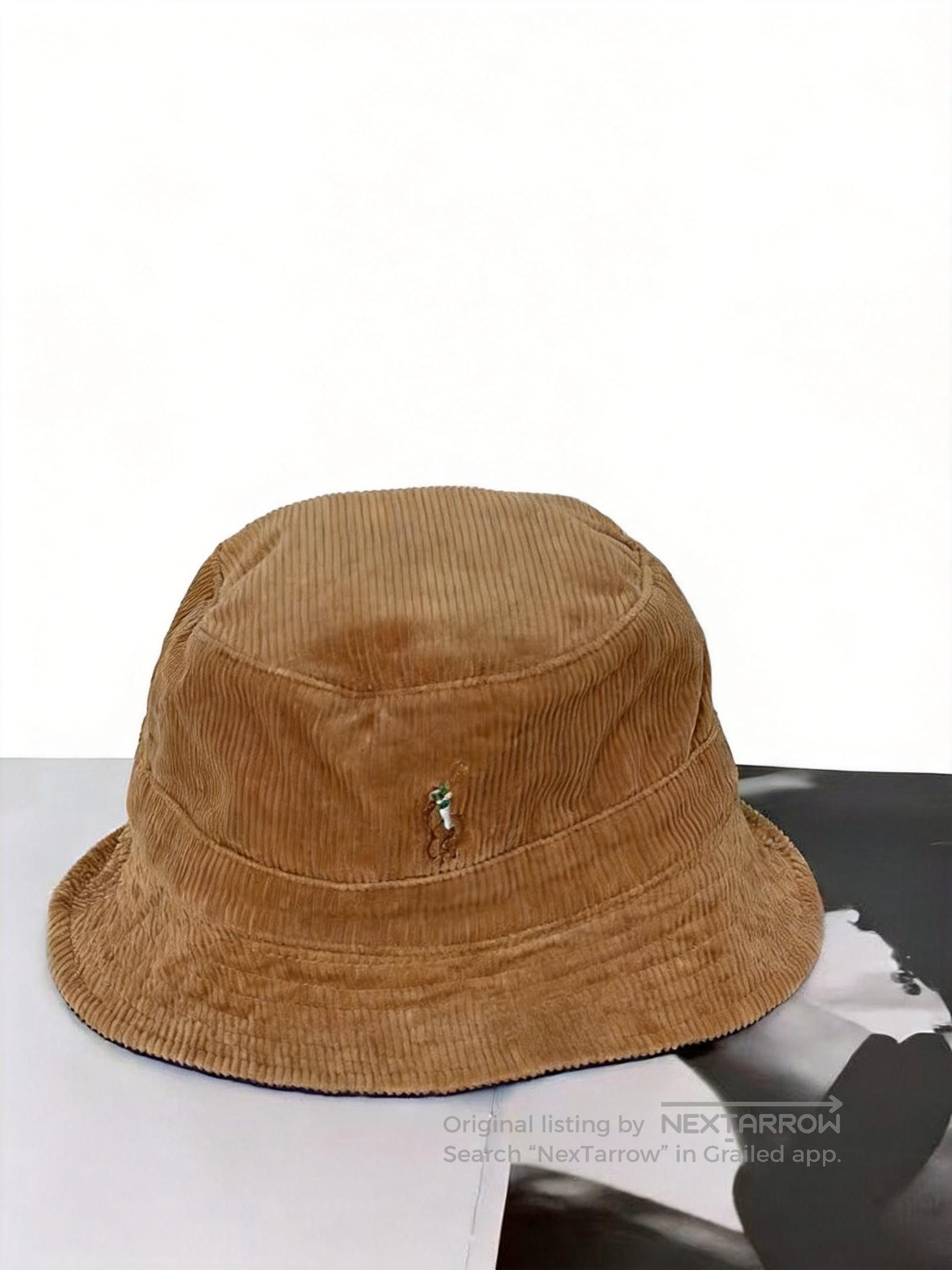 Polo Ralph Lauren Stadium P-Wing Indigo 1992 Boonie Bucket Hat