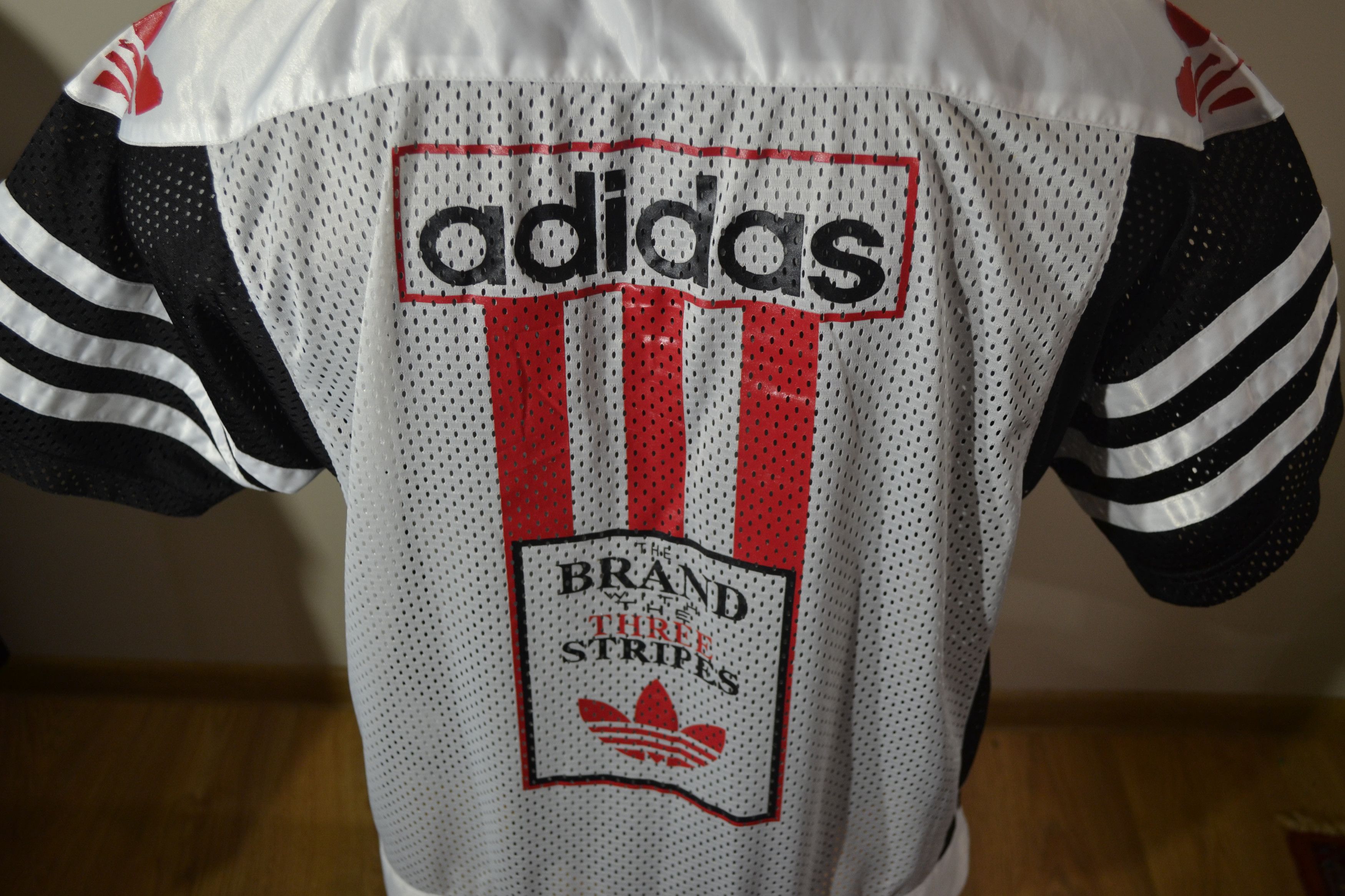 Adidas Vintage Adidas 90s Mesh Jersey – Rare Sportswear – Size M Size US M / EU 48-50 / 2 - 5 Thumbnail
