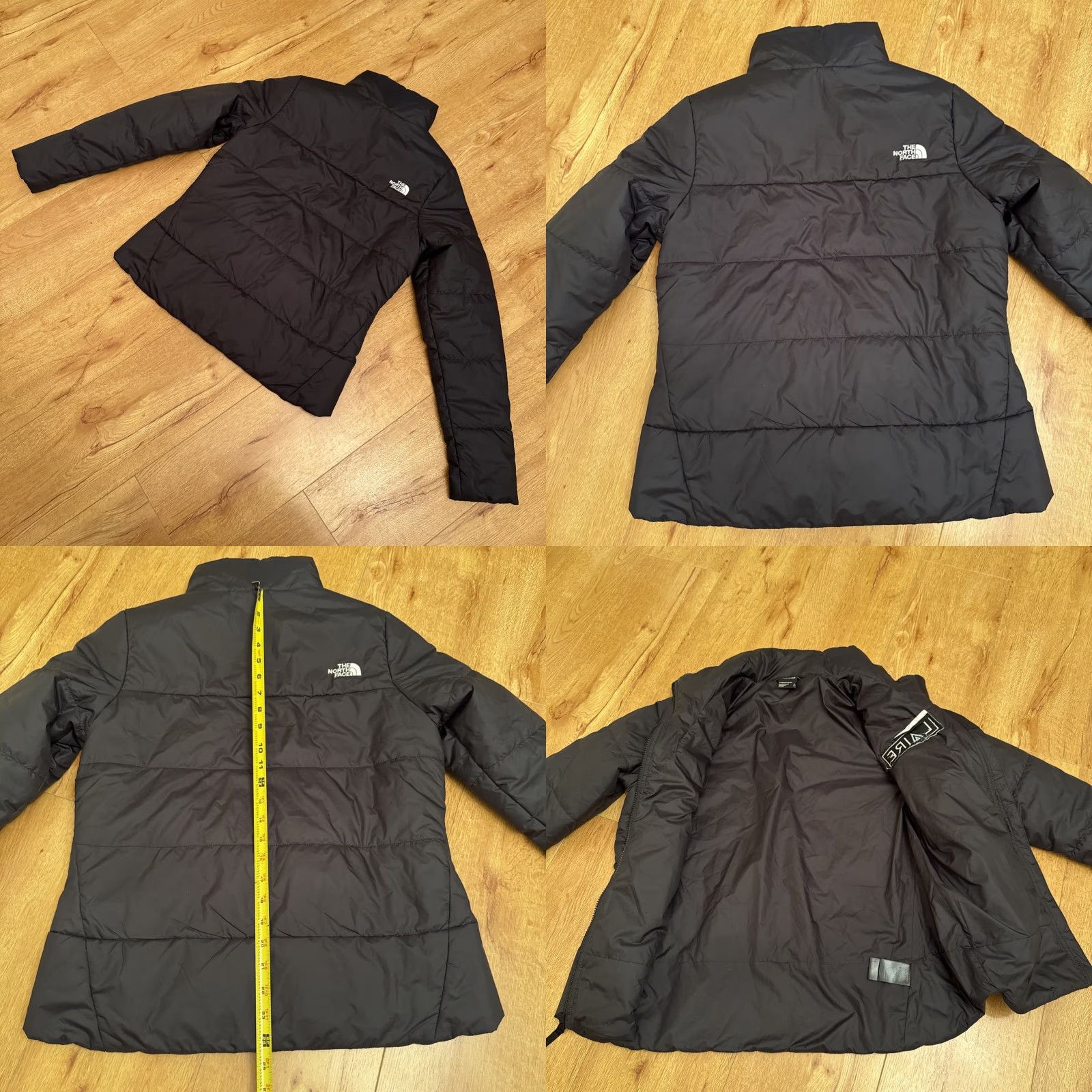The North Face The North Face Puffer Jacket Womens M Black Outdoor Gorp Full Zip Quilted Laire Size M / US 6-8 / IT 42-44 - 8 Thumbnail