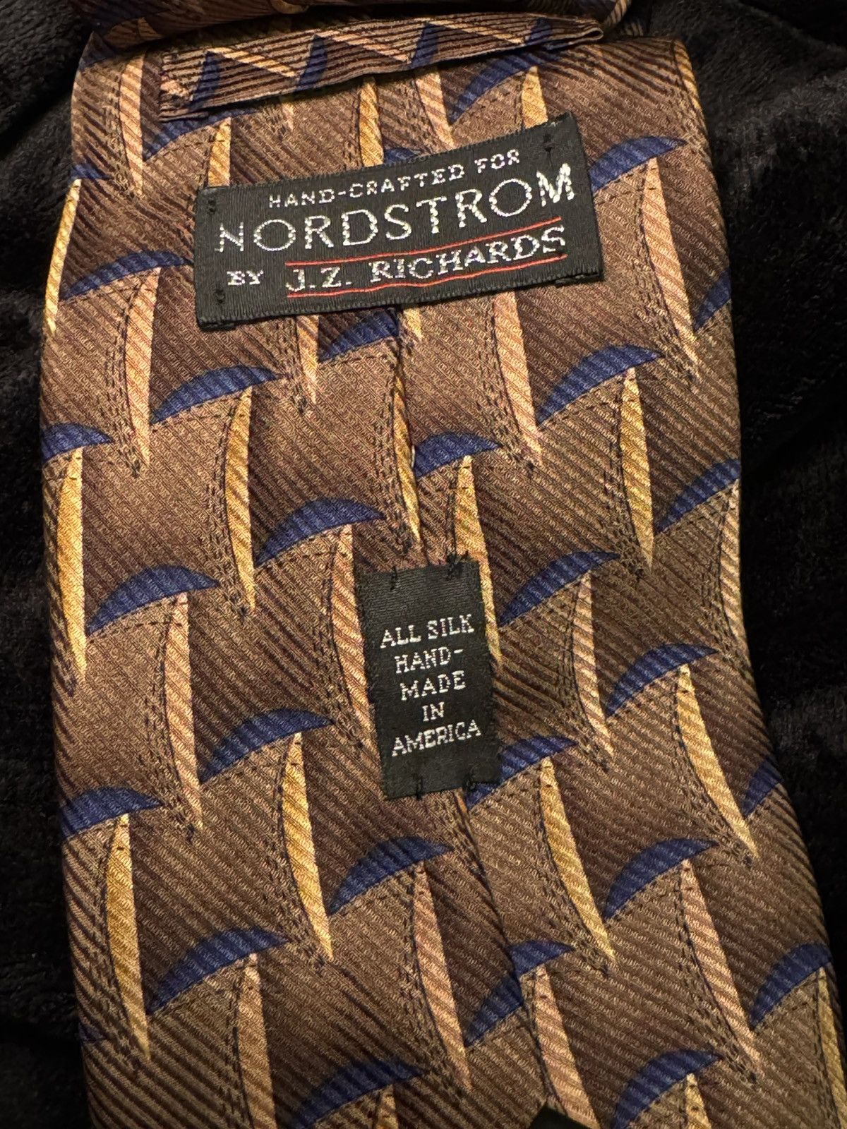 Nordstrom Nordstrom J.Z. Richards All Silk Tie Brown Size ONE SIZE - 1 Thumbnail