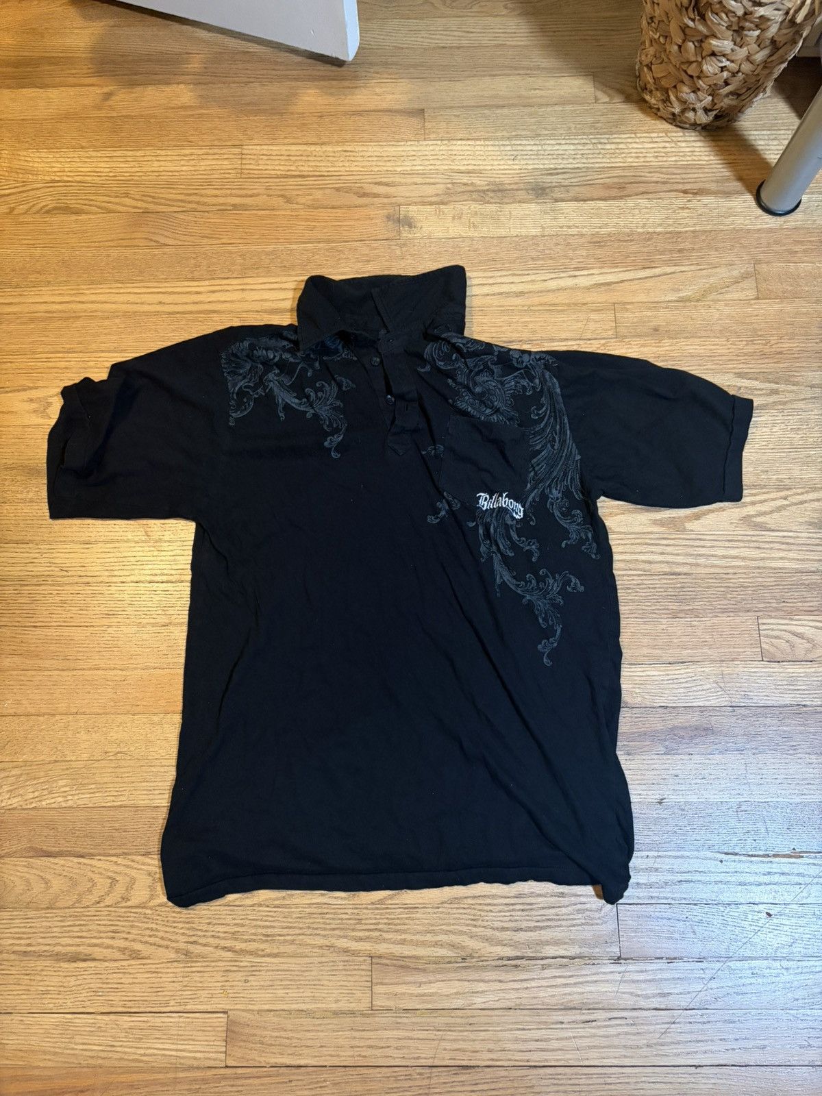 Billabong Billabong y2k grunge emo polo shirt Size US XL / EU 56 / 4 - 1 Thumbnail