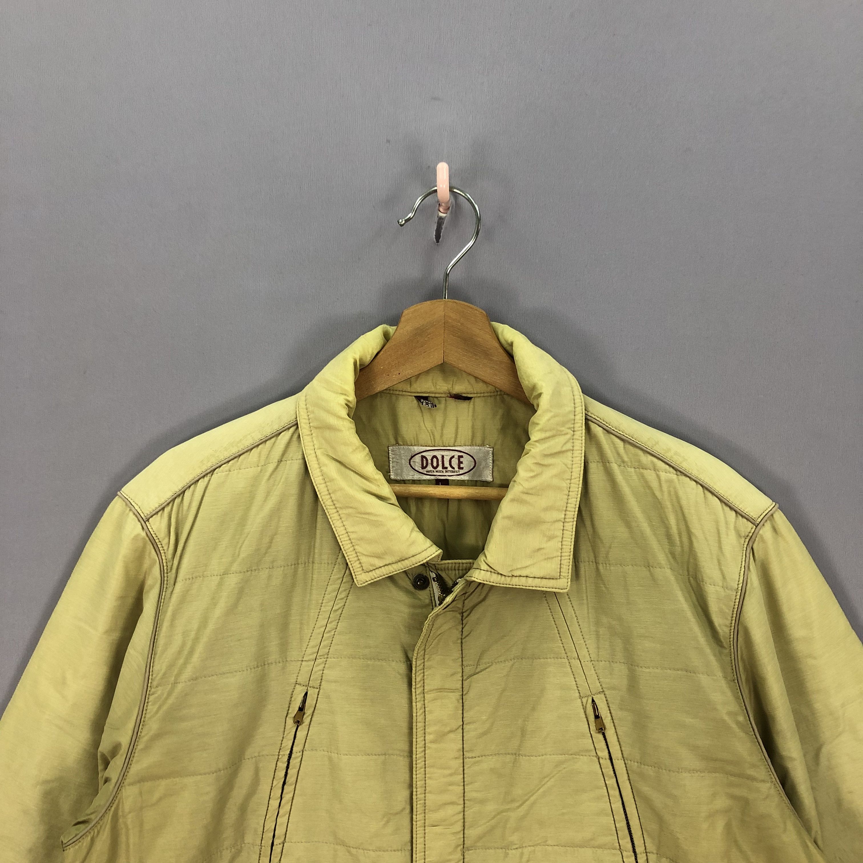 Japanese Brand Vintage Dolce Zipper Windbreaker Jacket Size US L / EU 52-54 / 3 - 3 Thumbnail