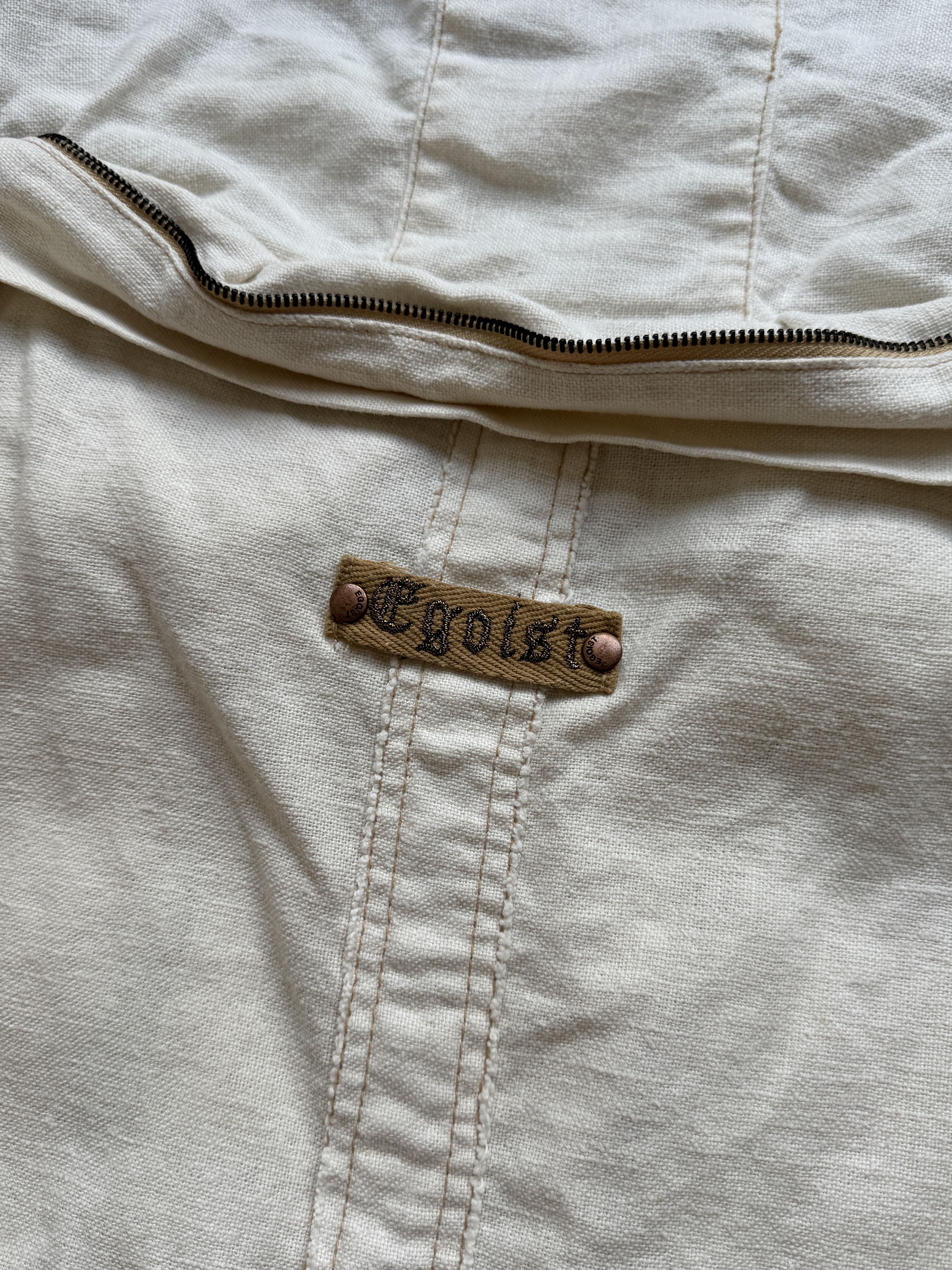 If Six Was Nine EGOIST Hooded Utility Vest – Off White / Ecru Size S / US 4 / IT 40 - 7 Thumbnail