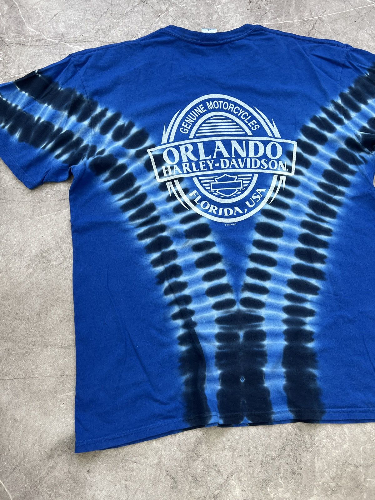 Harley Davidson 90s FLAME HARLEY DAVIDSON HYPE RARE 00s t shirt Size US XL / EU 56 / 4 - 9 Thumbnail