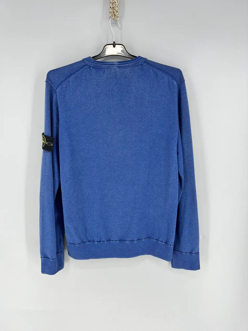 Stone Island Vintage Stone Island V-Neckline Lanawool Sweater Size US XL / EU 56 / 4 - 8 Thumbnail