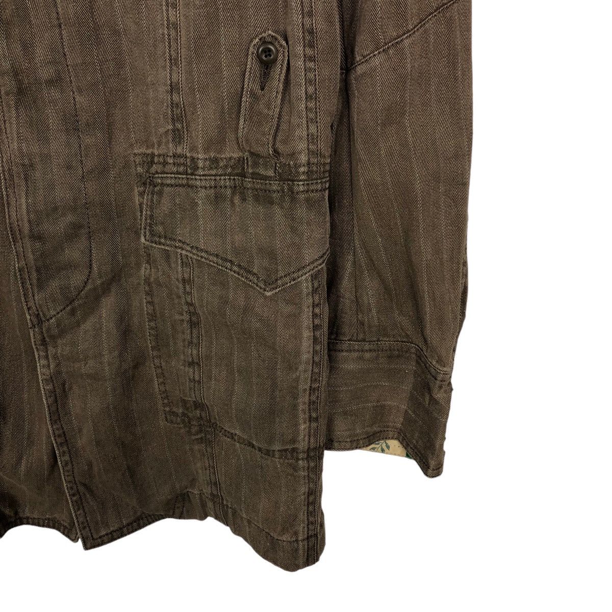 Boycott HERRINGBONE PARACHUTE BIKER JACKET BOYCOTT JAPAN Size US M / EU 48-50 / 2 - 4 Thumbnail