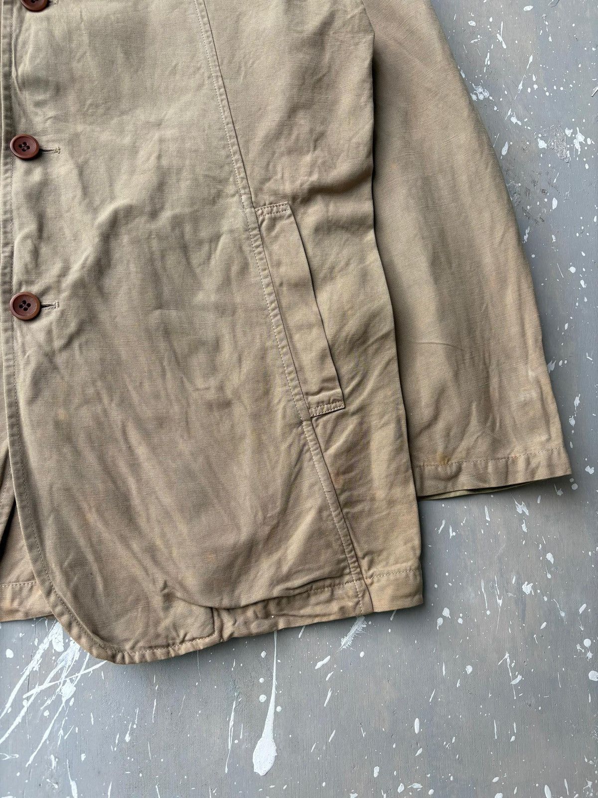 C.P. Company Vintage 90s C.P. Company Cotton Canvas Workwear Parka Blazer Size US L / EU 52-54 / 3 - 8 Thumbnail