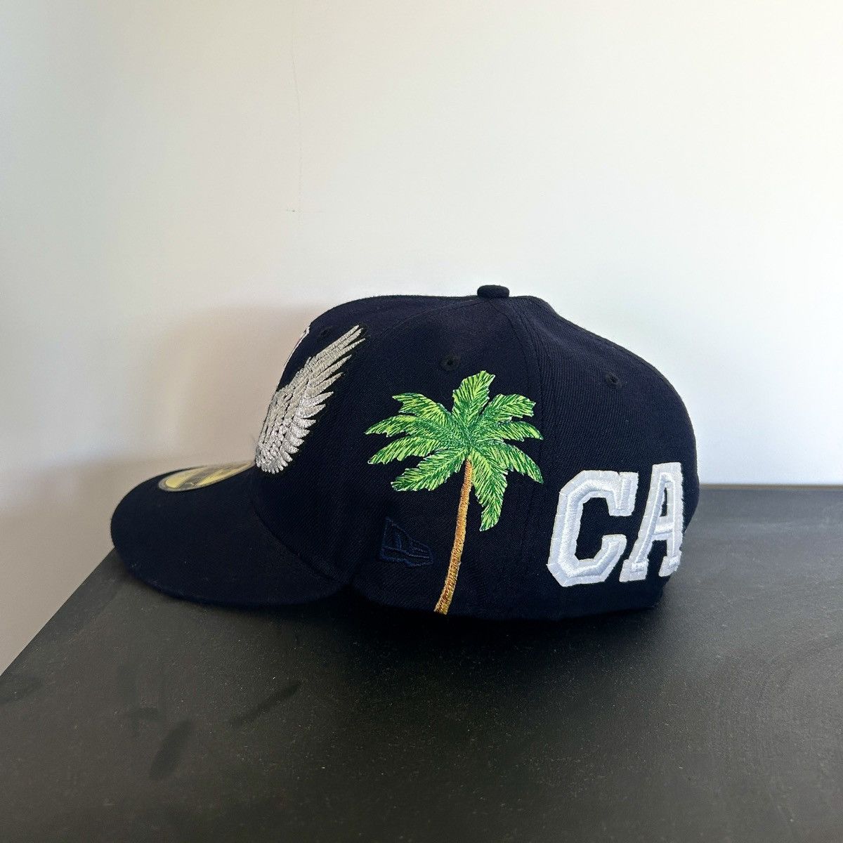New Era *7 3/8* 1-of-1 NEW ERA California Angels Hand-Sewn Fitted Size ONE SIZE - 8 Thumbnail