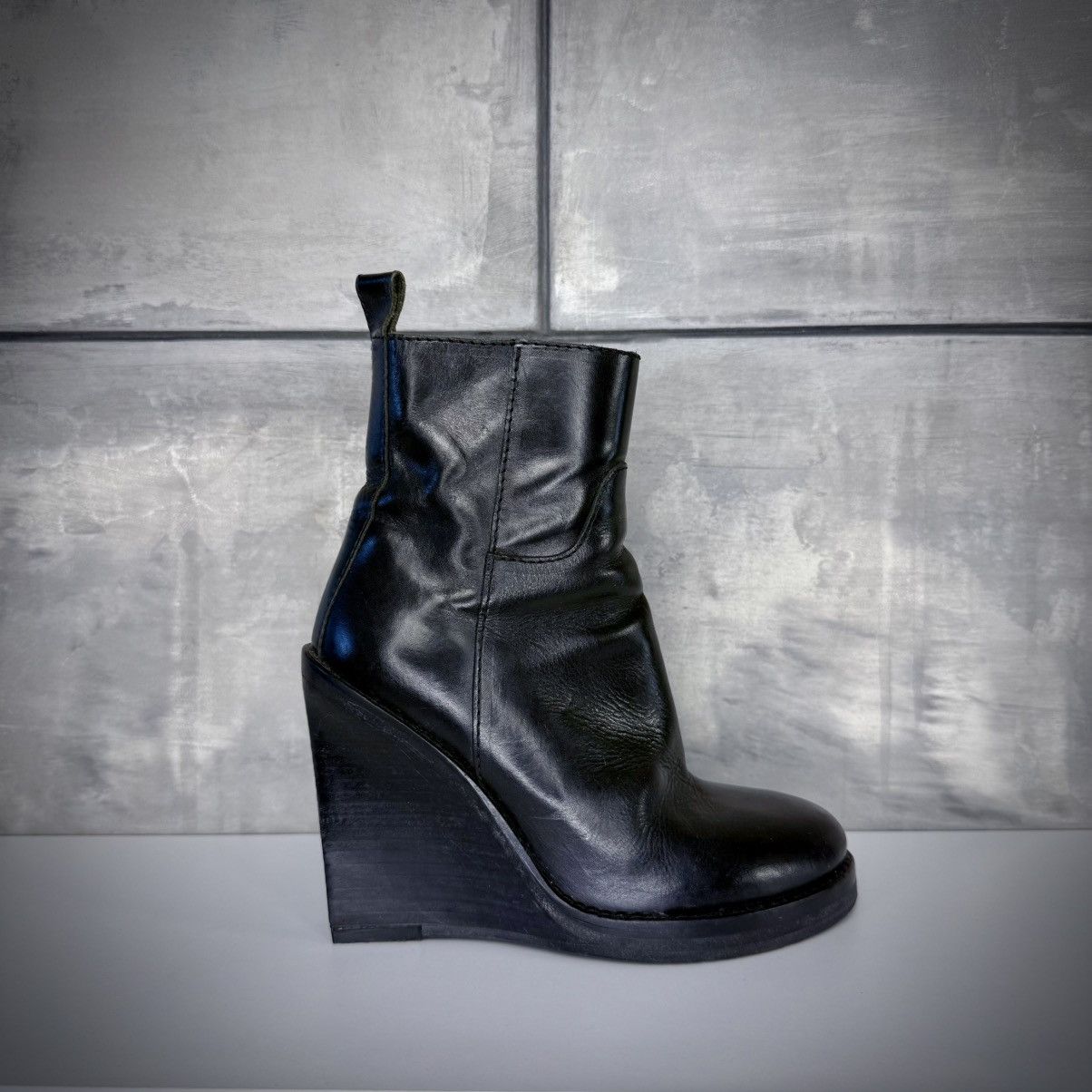 Ann Demeulemeester Heel Shoes Boots 36 in Black, Women's (Size 6.5)