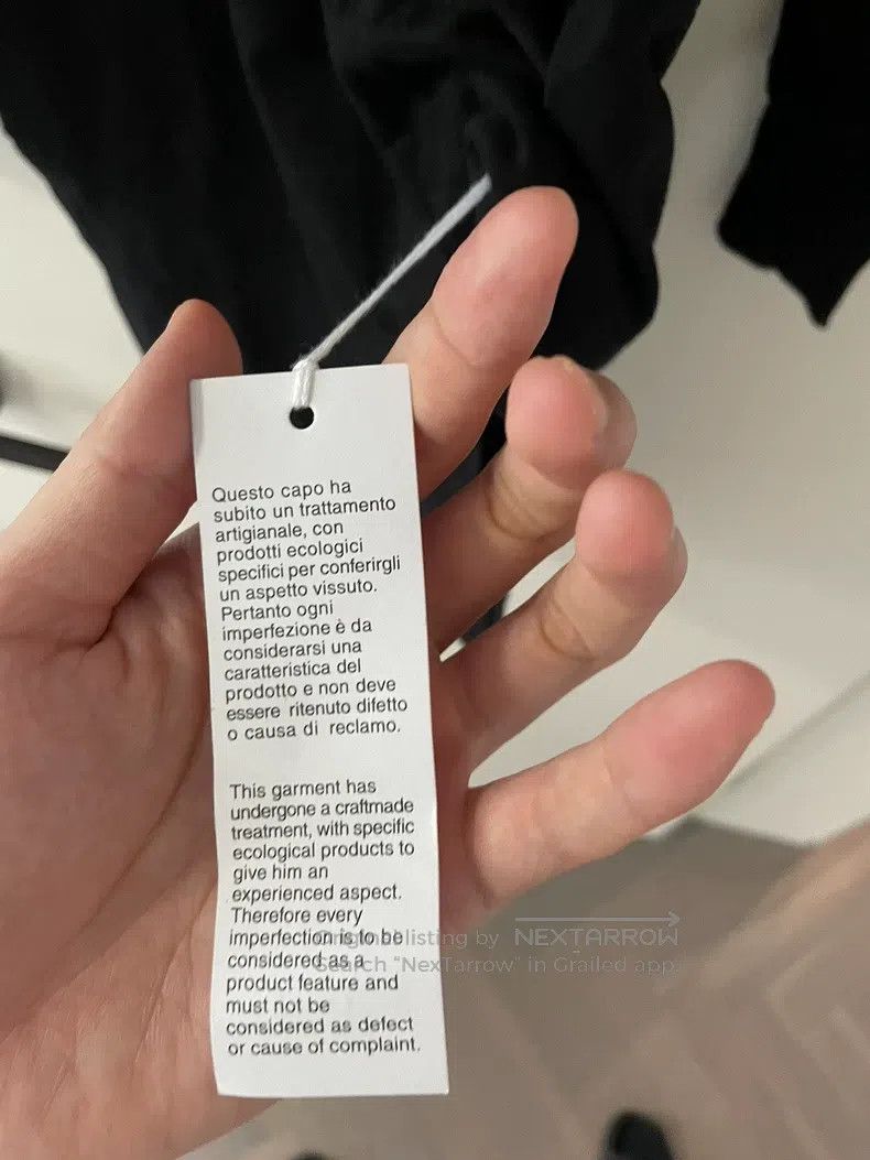 Rick Owens Rick Owens long sleeves Size US XS / EU 42 / 0 - 7 Thumbnail