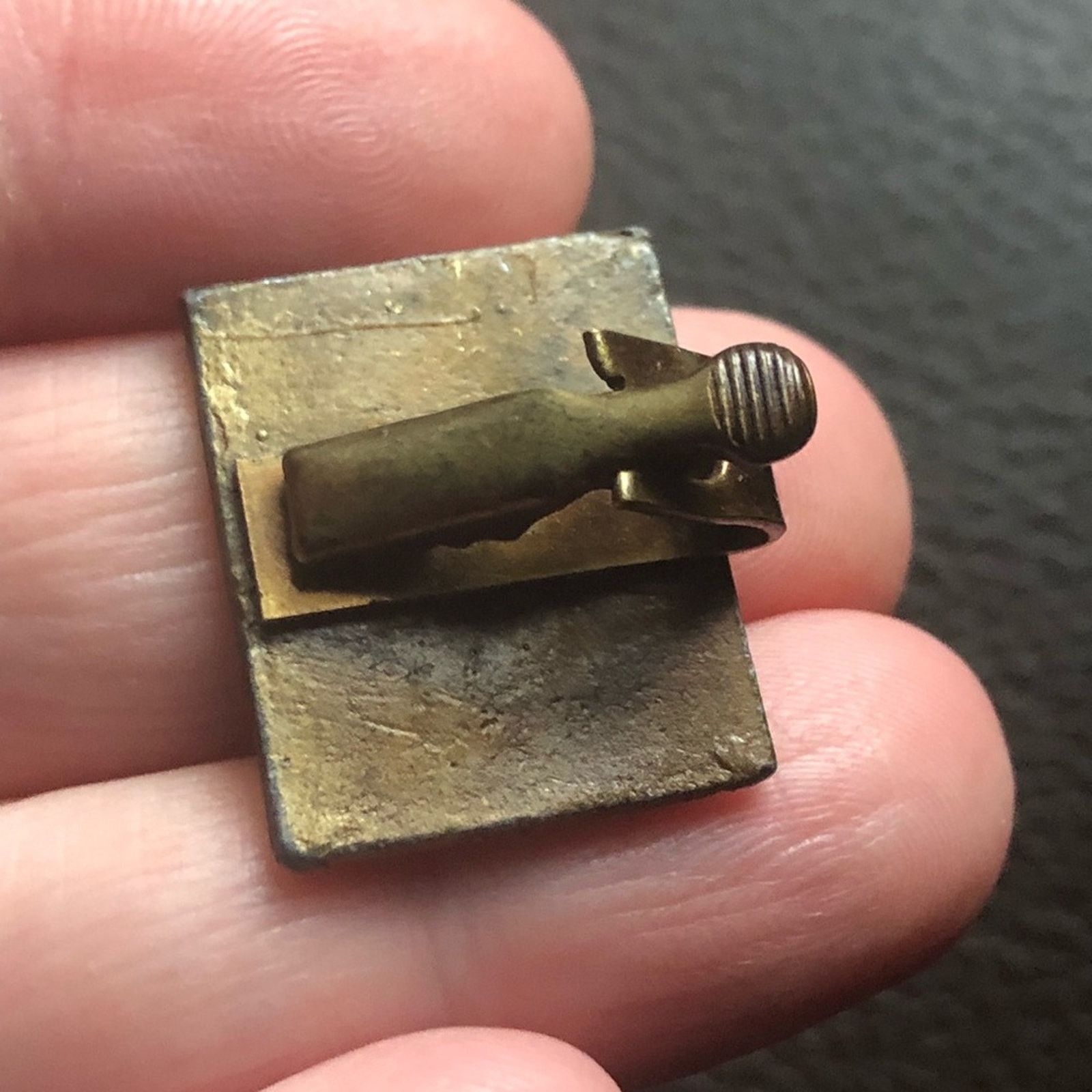 Vintage Vintage brass “ONCE A KNIGHT IS ENOUGH” tie bar clip Size ONE SIZE - 5 Thumbnail