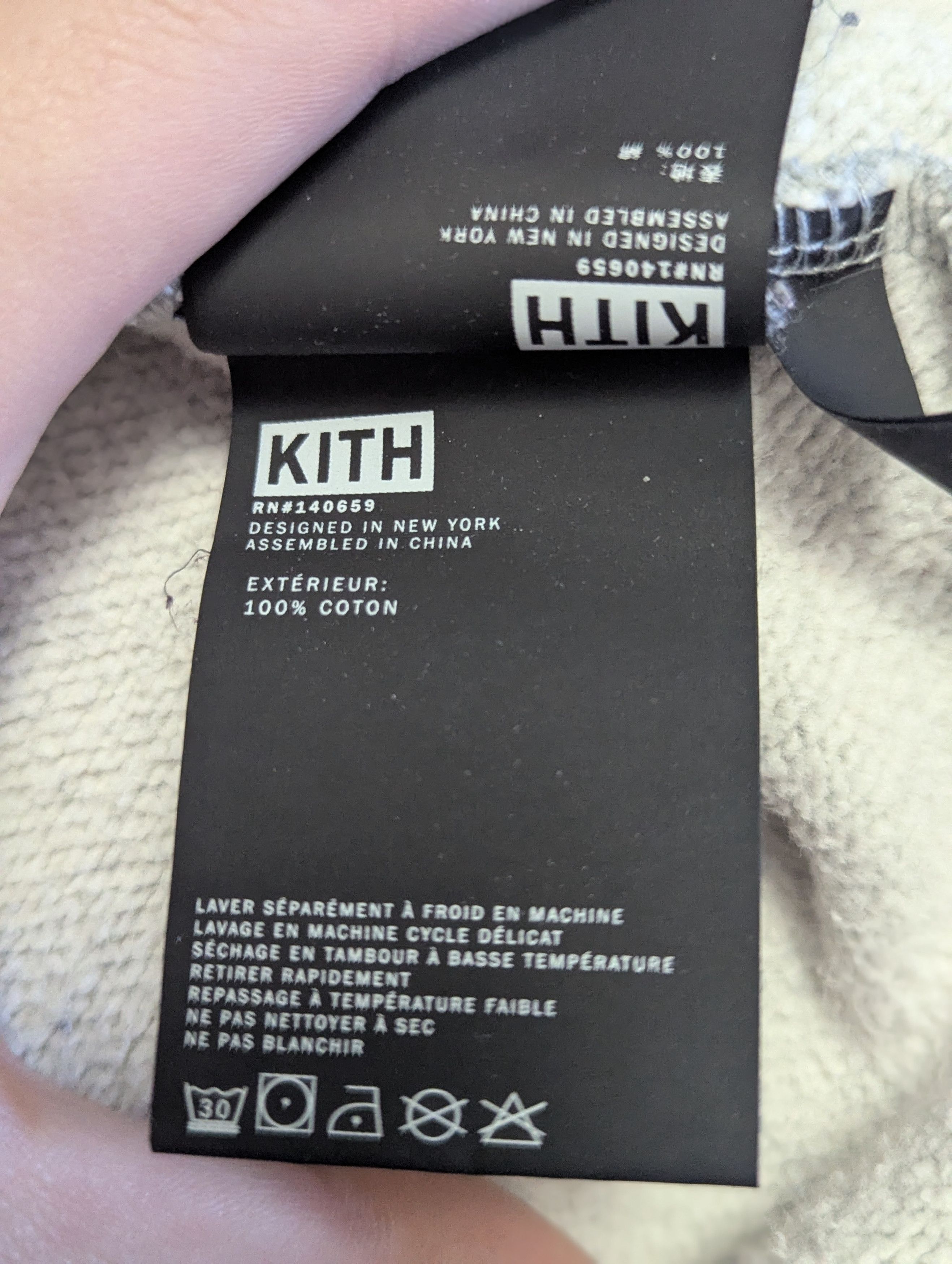 Kith Kith Williams ll Hoodie Heather Grey Great Condition Size US XS / EU 42 / 0 - 6 Thumbnail