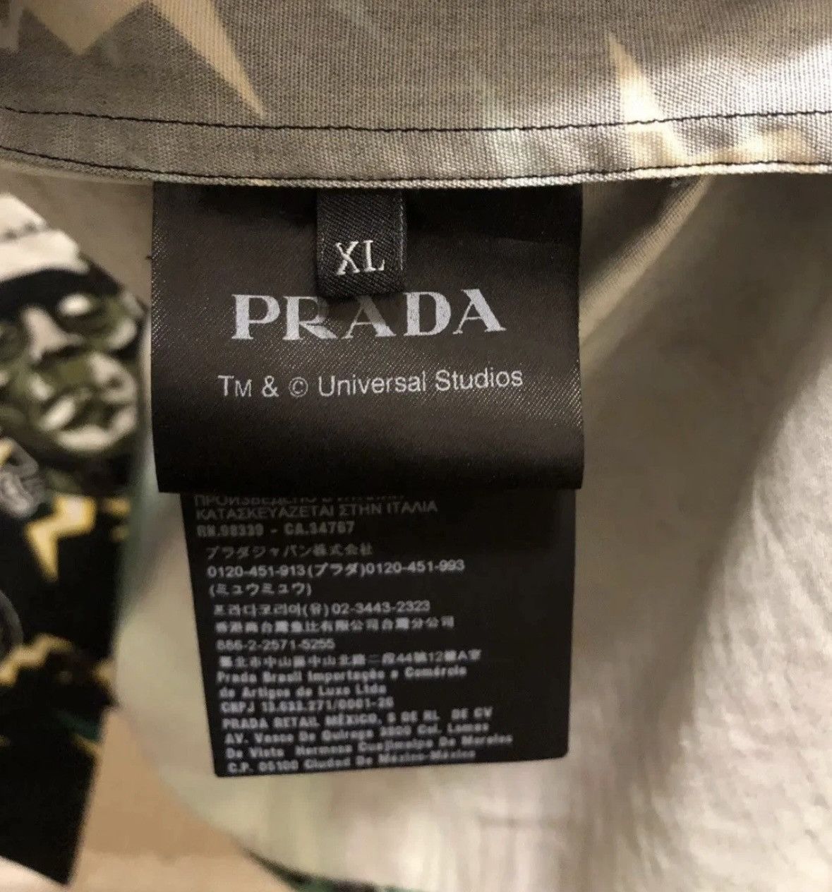 Prada Prada Frankenstein Button Up Shirt Men XL Size US XL / EU 56 / 4 - 3 Thumbnail