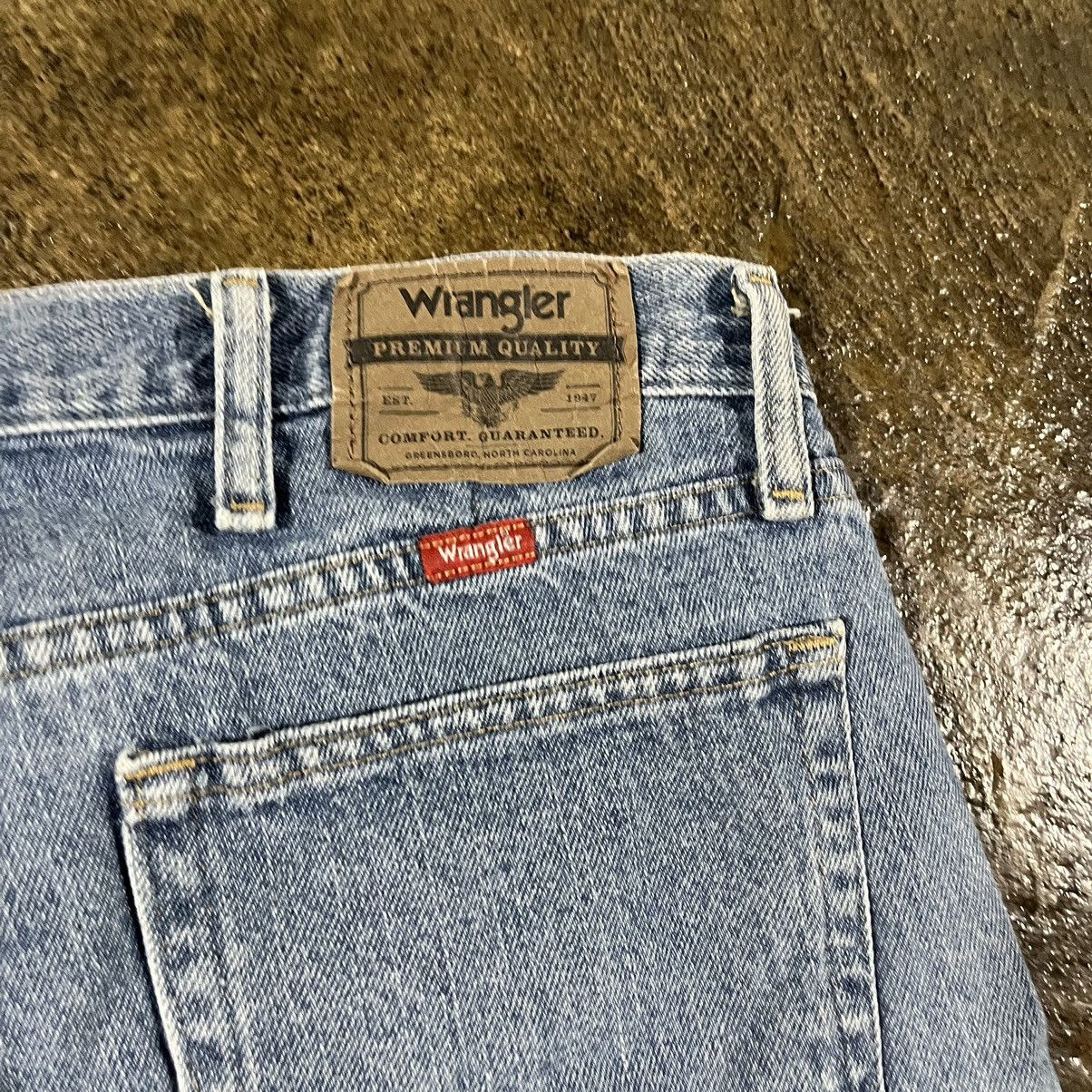 Carhartt × Vintage × Wrangler Vintage Carhartt Style Wrangler Jorts Faded Skater Shorts Size US 36 / EU 52 - 5 Thumbnail