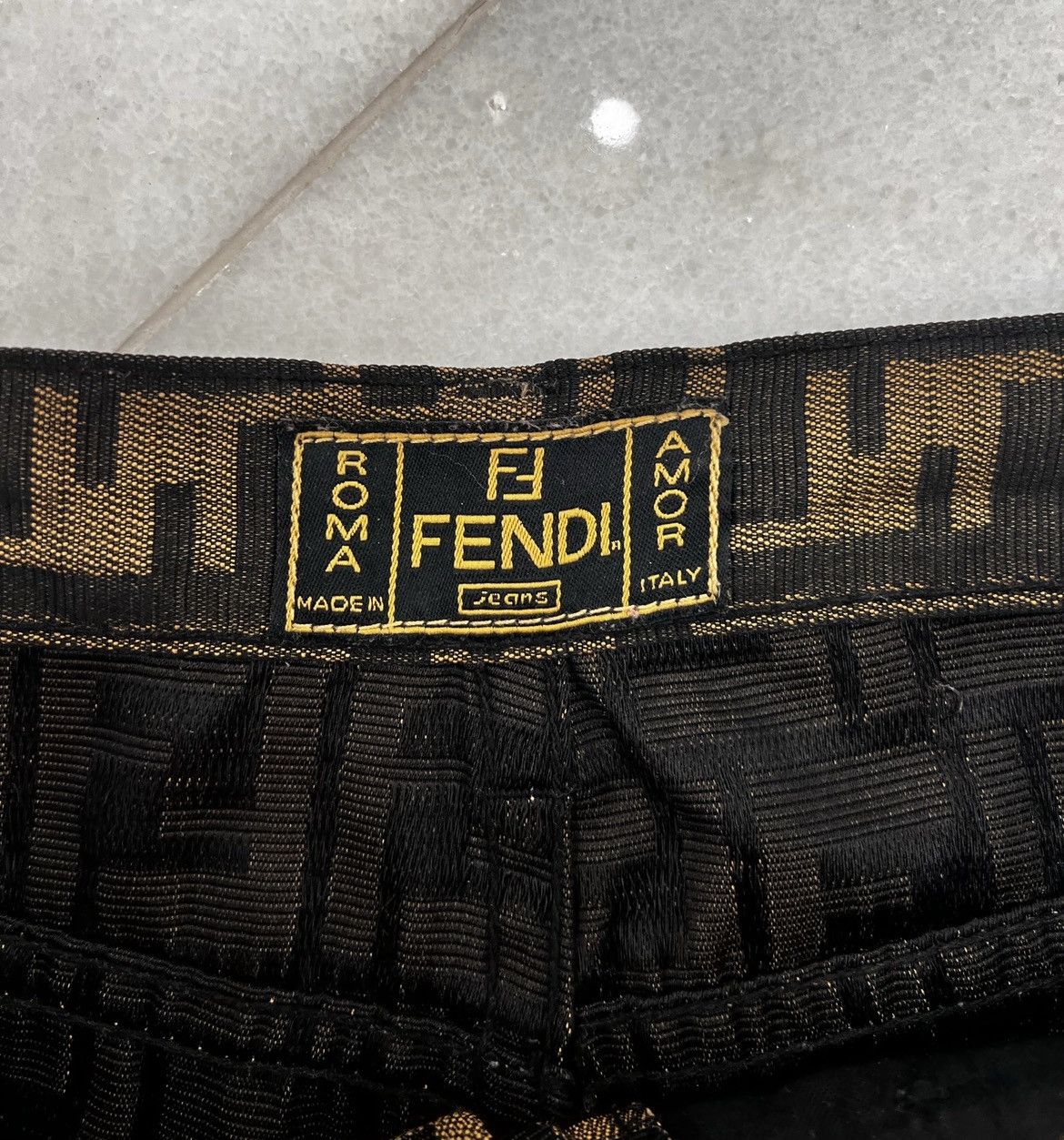 Fendi Vintage Fendi Pants Size 25" / US 0 / IT 36 - 4 Thumbnail