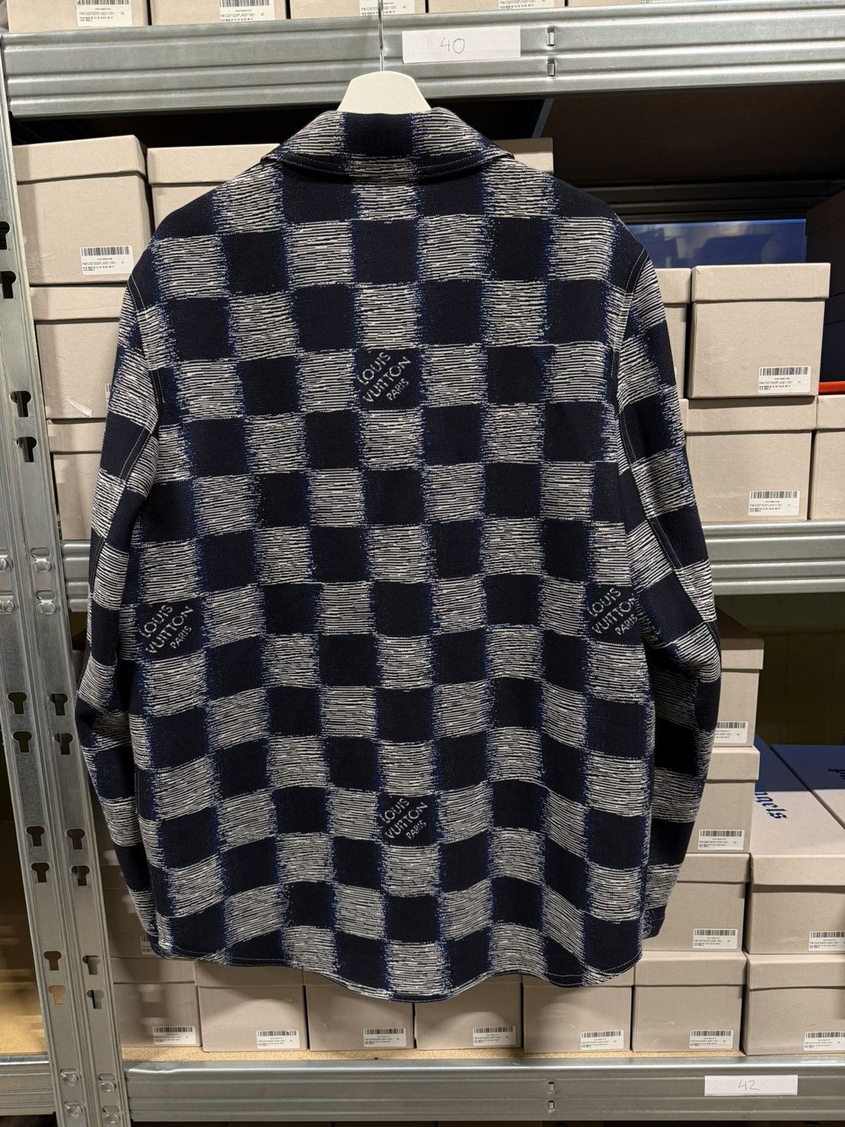 Louis Vuitton Louis Vuitton Damier Check Overshirt NEW 3000$ Size US L / EU 52-54 / 3 - 2 Thumbnail