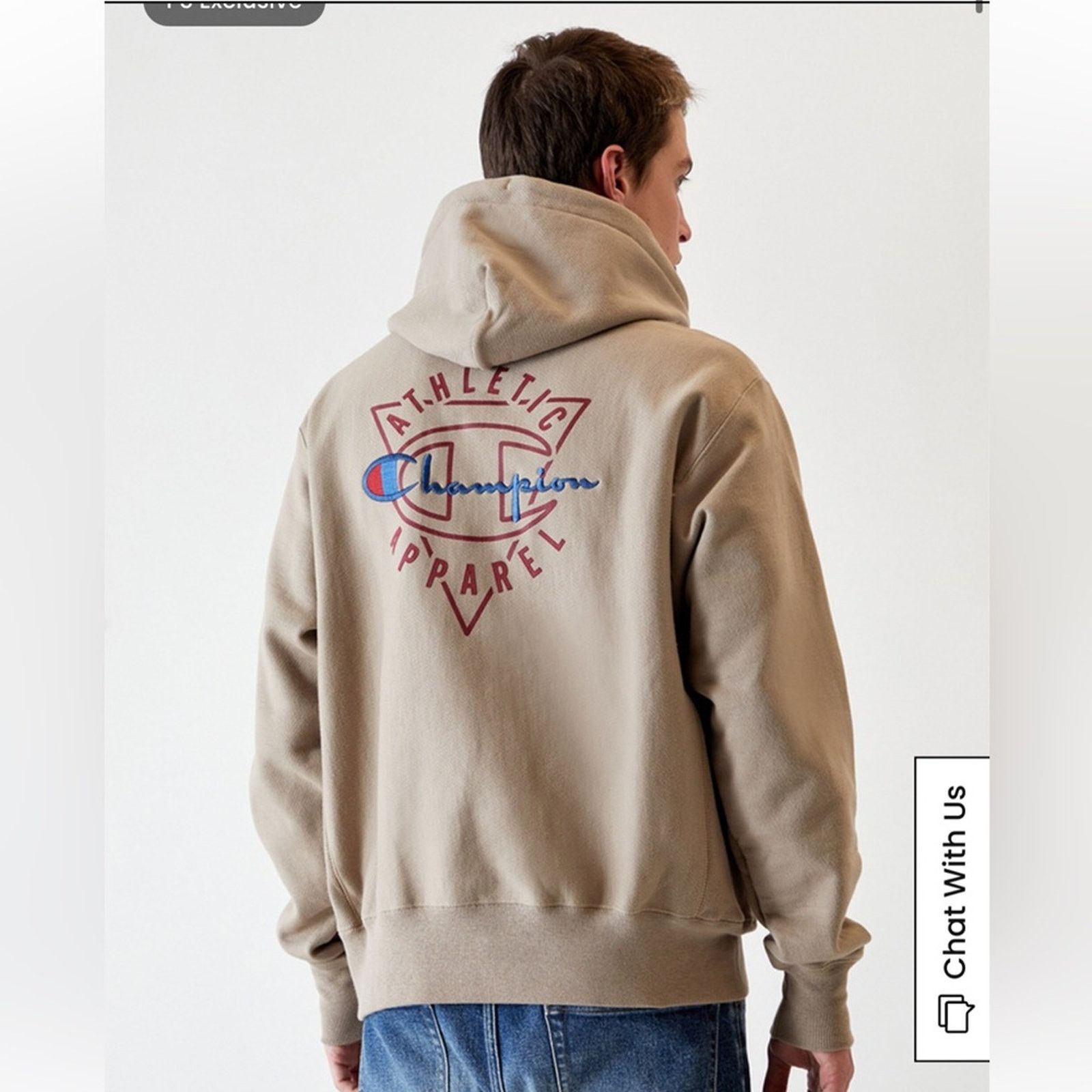 Champion Champion Reverse Weave Stacked Heritage Embroidered Hoodie Size US XL / EU 56 / 4 - 2 Thumbnail