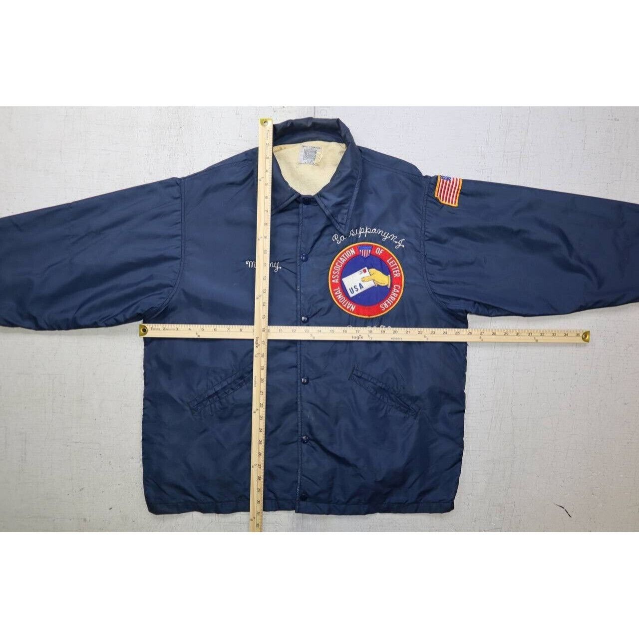 Vintage Vintage 60s USPS Mail National Association of Letter Carrier Size US XL / EU 56 / 4 - 6 Thumbnail