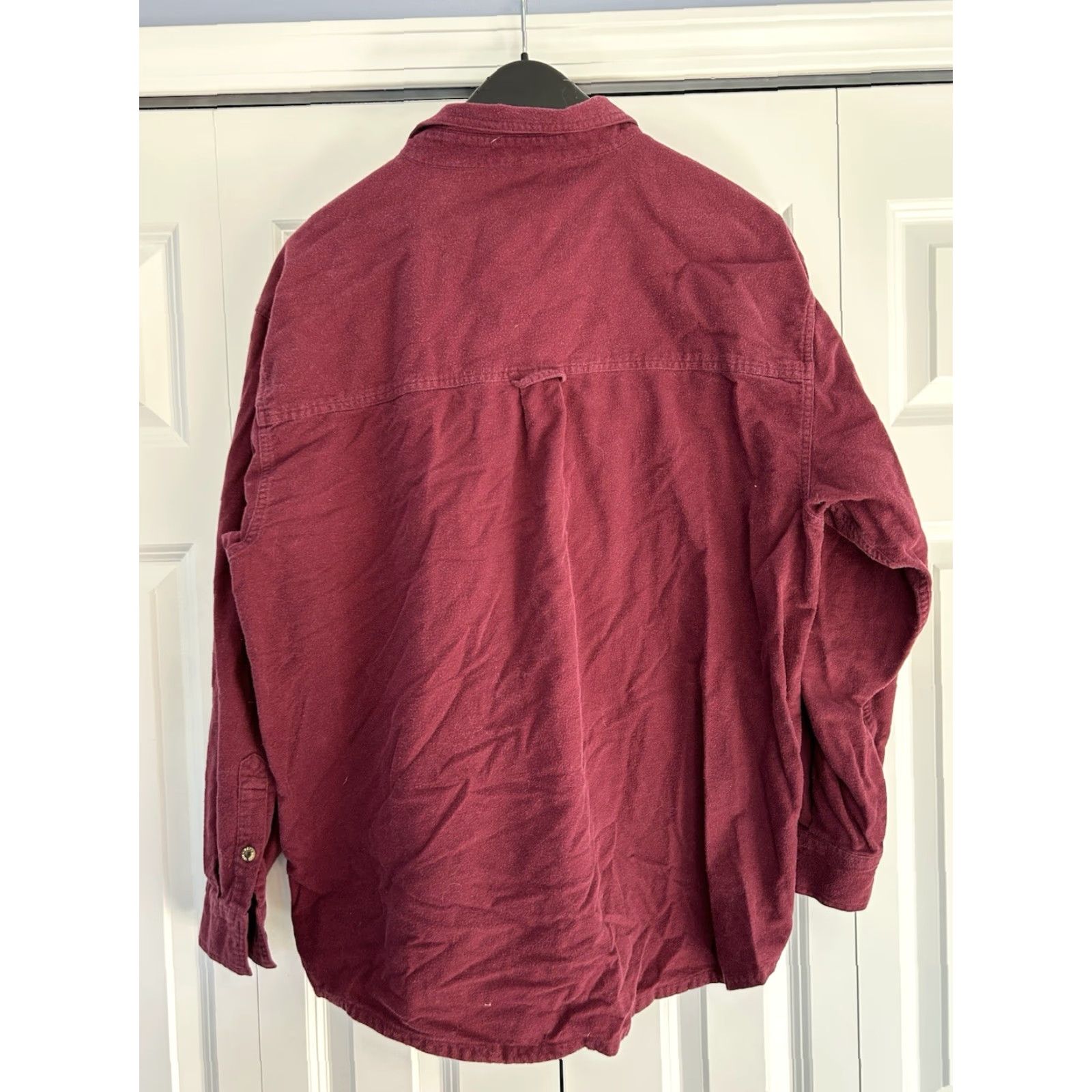 Vintage VINTAGE REI Mens Long Sleeve Button-Down Shirt Maroon XL Size US XL / EU 56 / 4 - 2 Thumbnail