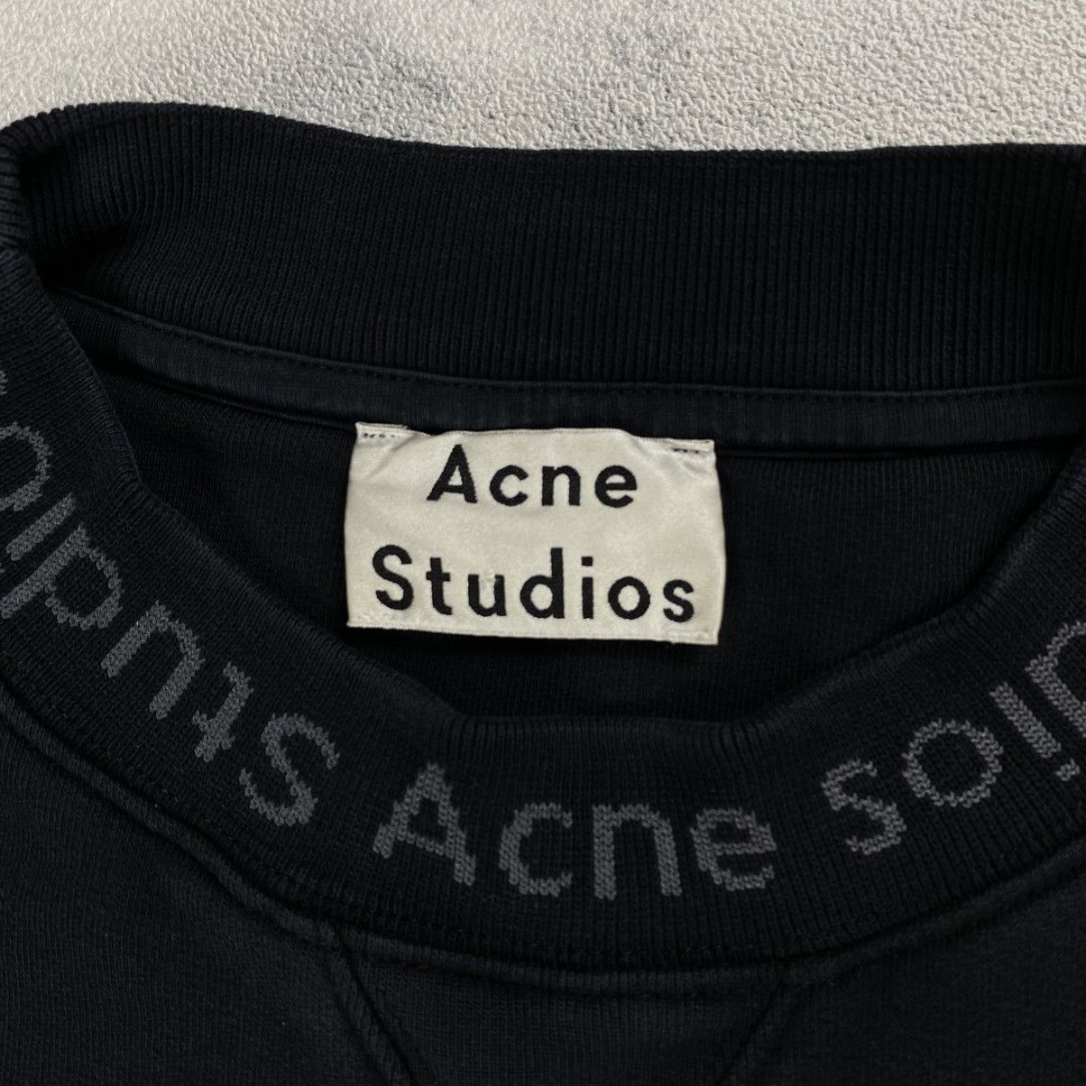 Acne Studios Acne Studios Flogho Oversize Sweatshirt Men's Size US L / EU 52-54 / 3 - 4 Thumbnail