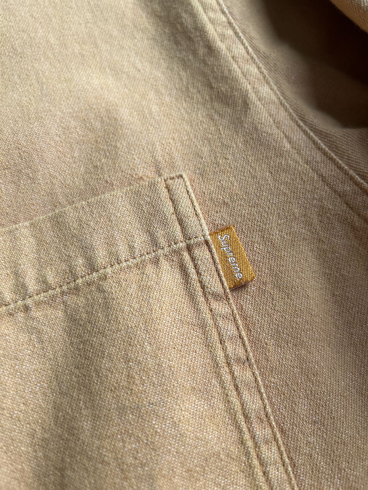 Supreme Supreme Sherpa Lined Denim Shirt FW18 Size US L / EU 52-54 / 3 - 6 Thumbnail