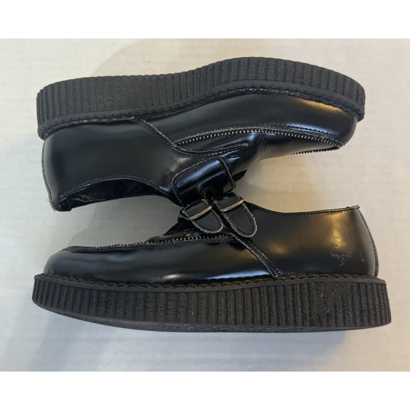 Other T.U.K Viva Mondo Cow Hair Leather Pointed Creeper Shoes 3/5 Size US 5 / IT 35 - 9 Thumbnail