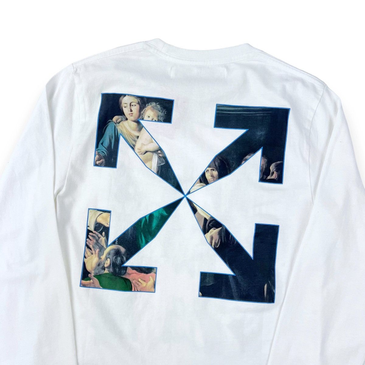 Off-White Off-White Caravaggio Painting Long Sleeve T Shirt Size US XS / EU 42 / 0 - 4 Thumbnail