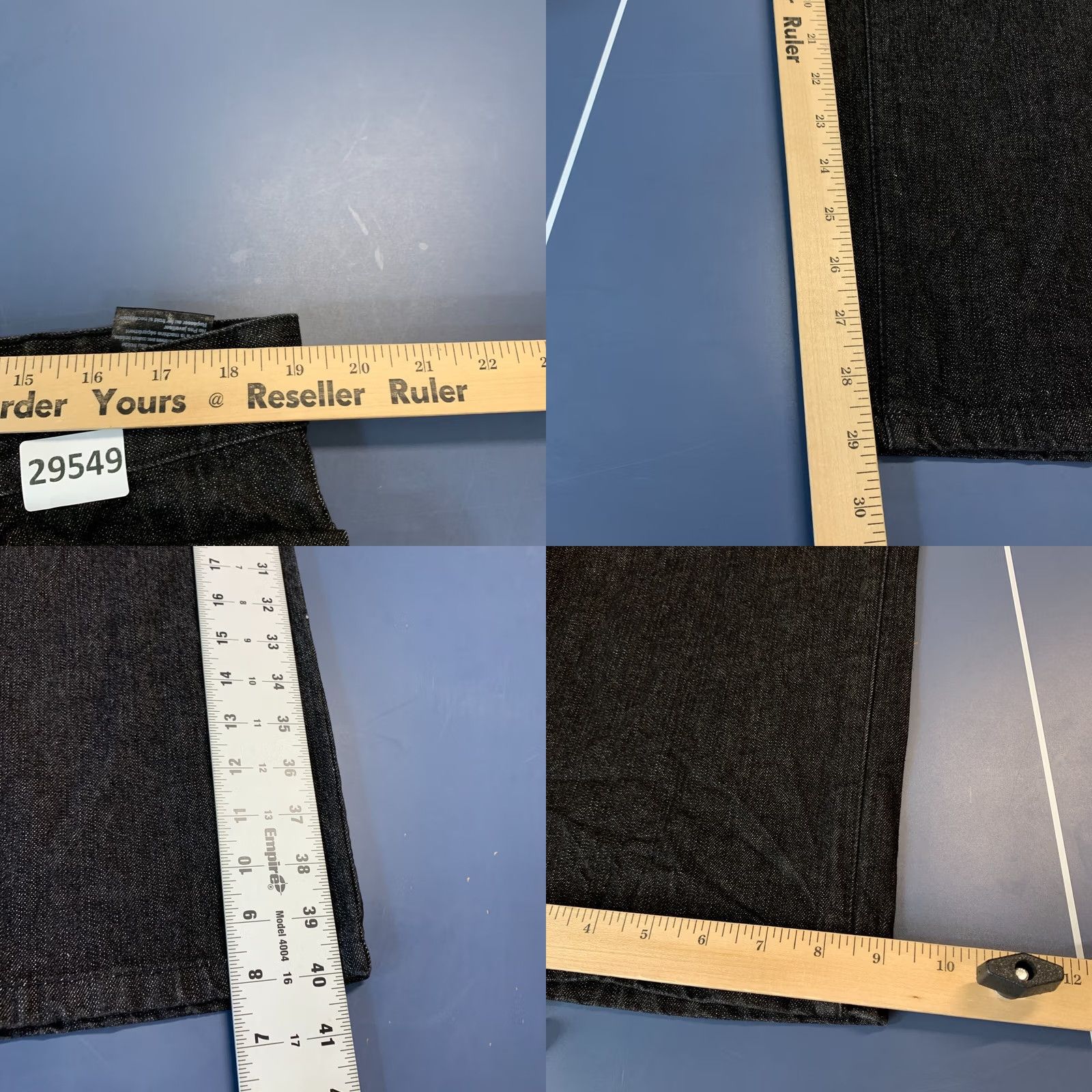 Southpole VINTAGE SouthPole Jeans Mens 38x29 Black Denim Straight Leg 90s Y2K Straight Jeans Mens Size US 38 / EU 54 - 10 Thumbnail