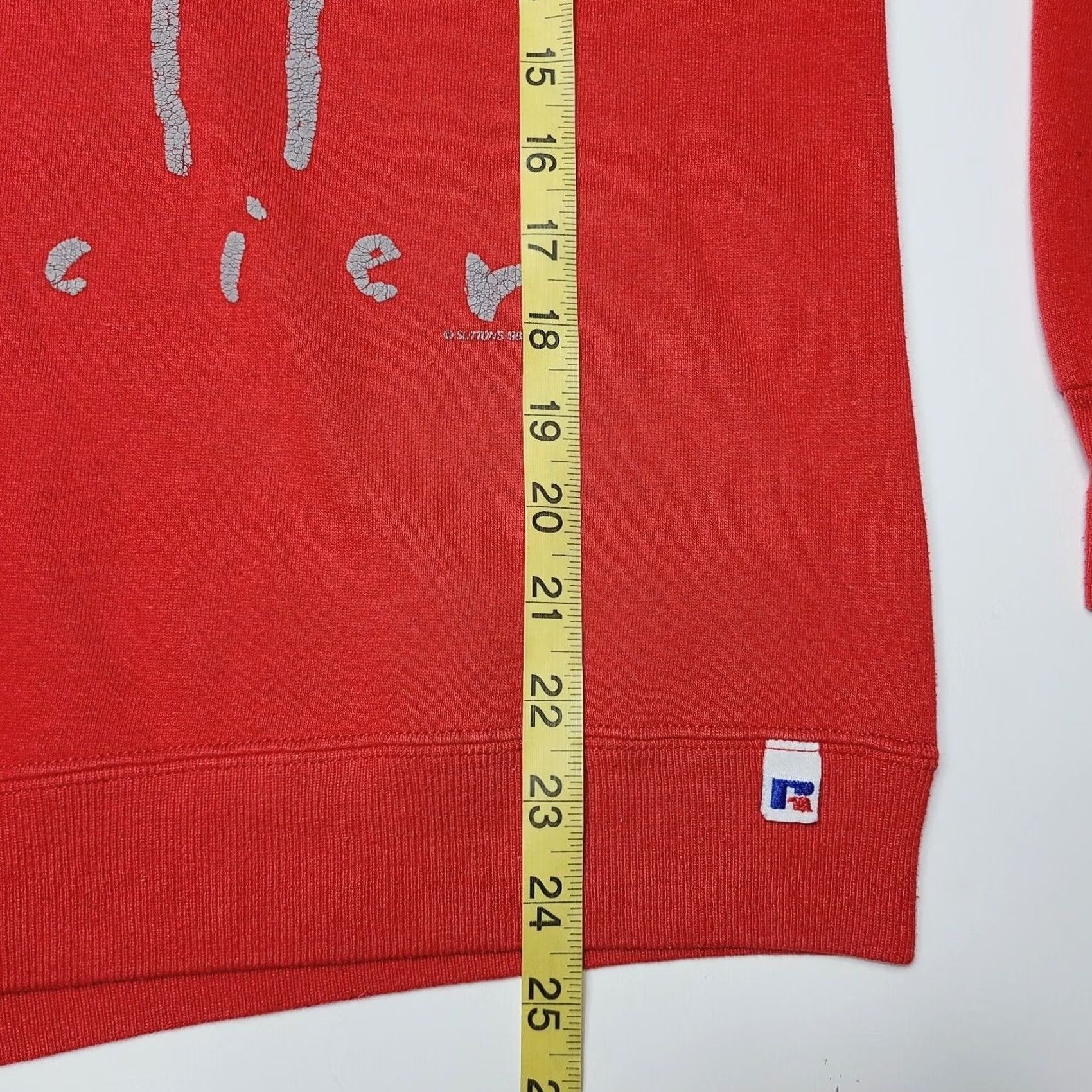 Russell Athletic VINTAGE Russell Athletic Sweatshirt Glacier National Park Montana Moose Large Red Crew Neck Unisex Adults Graphic Print 80s Nature USA Size US L / EU 52-54 / 3 - 7 Thumbnail