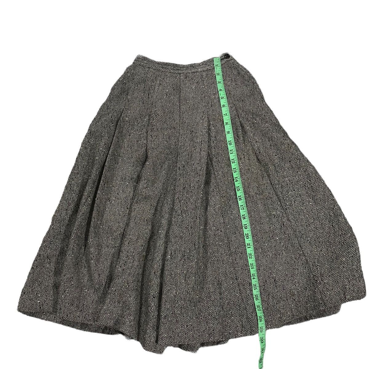 Comme des Garcons × Junya Watanabe × Rei Kawakubo Vintage 1980’s Comme des Garçons Tweed Wide Pants Japanese Size 22" - 11 Thumbnail